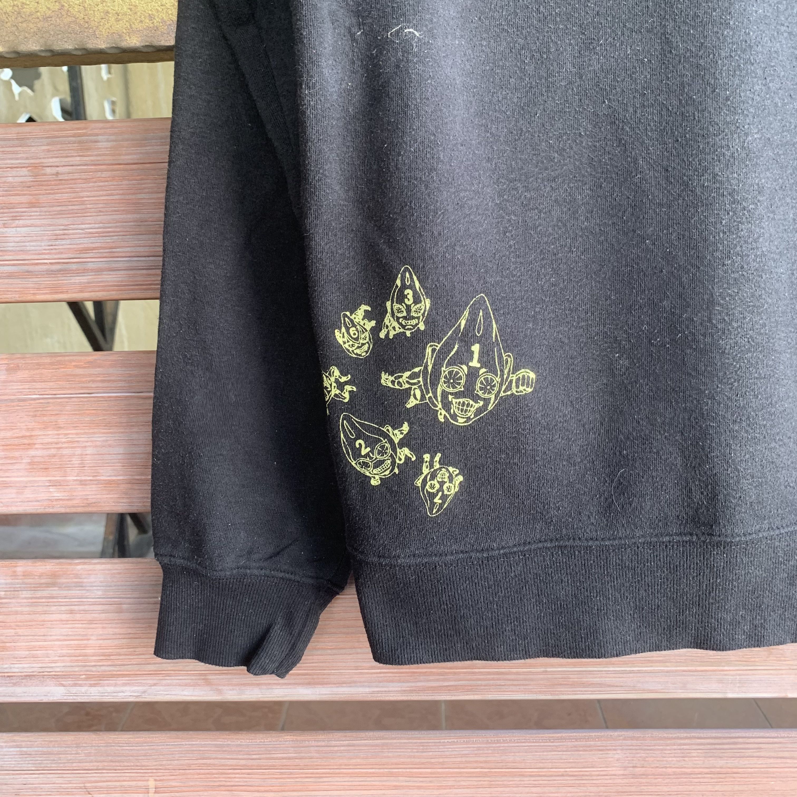 Anime Vintage Jojo Gundo Mista Hoodie Anime Pullover Sweater Size US S / EU 44-46 / 1 - 11 Thumbnail