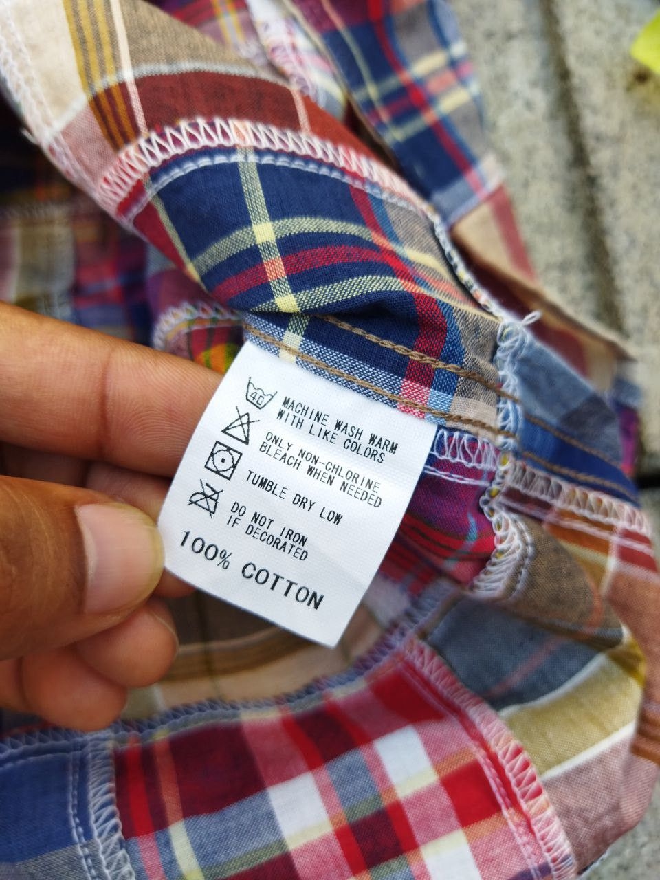 GOODENOUGH Vintage Goodenough Japan Patchwork Shirt - Size L Size US L / EU 52-54 / 3 - 4 Thumbnail