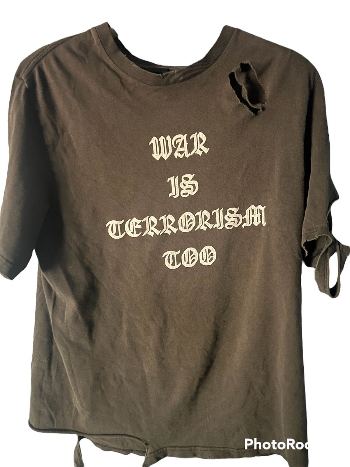Japanese Brand AW 04 Distressed Tee Size US L / EU 52-54 / 3 - 1 Thumbnail