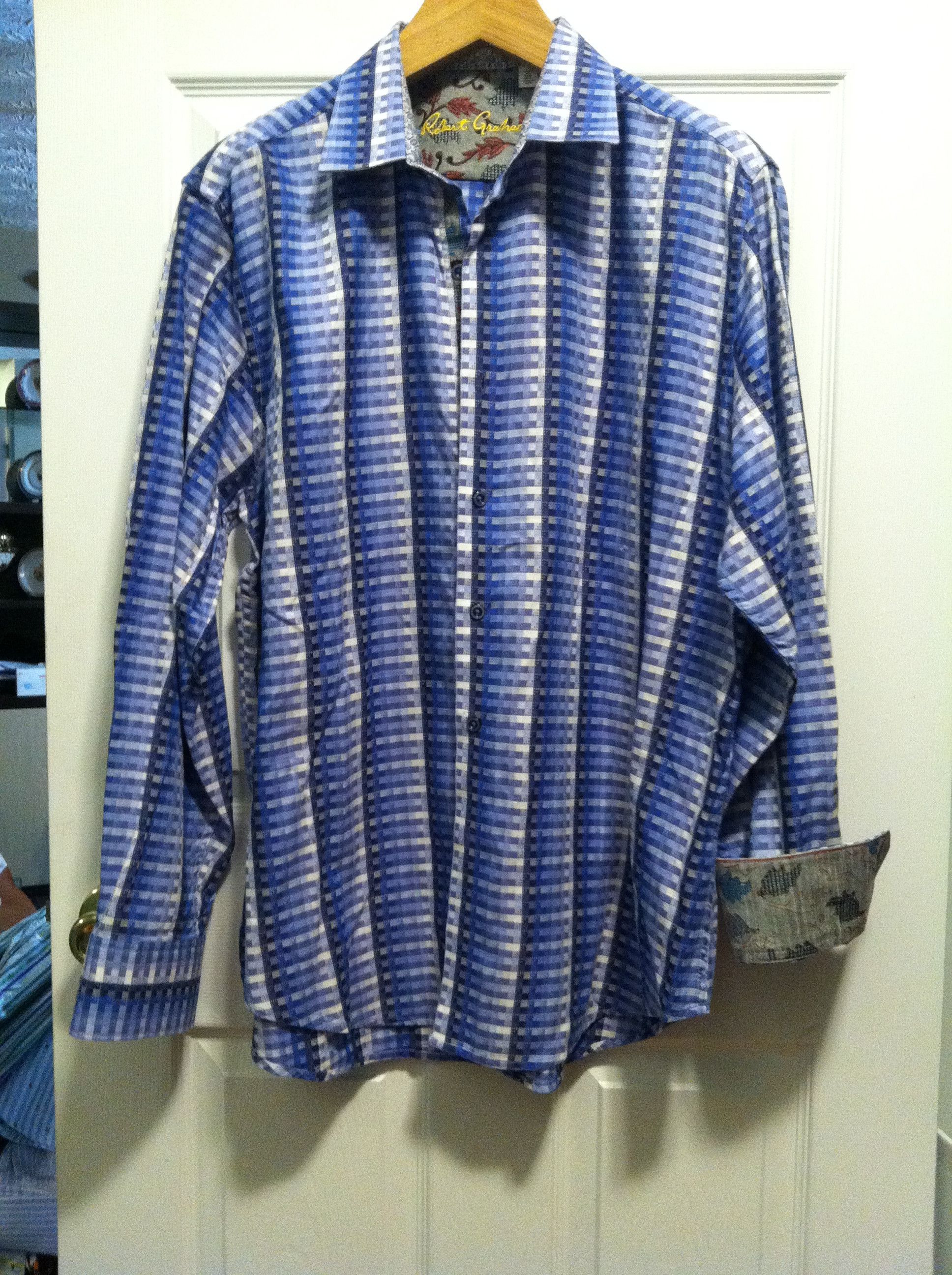 Robert Graham ROBERT GRAHAM MEN'S NEW 100%COTTON CASUAL SHIRT SIZE: XL Size US XL / EU 56 / 4 - 2 Thumbnail