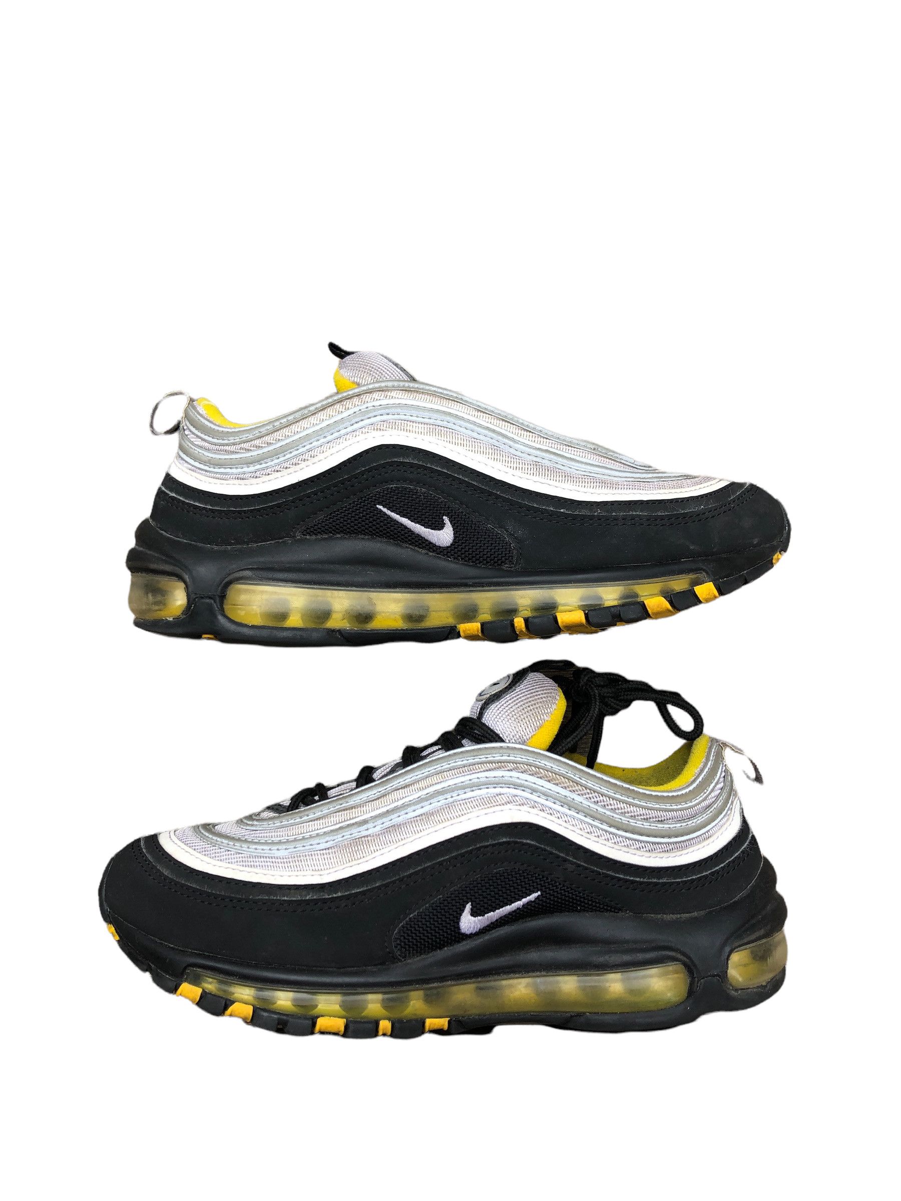 RARE 2018 Nike Air Max 97 Steelers Black Yellow Size