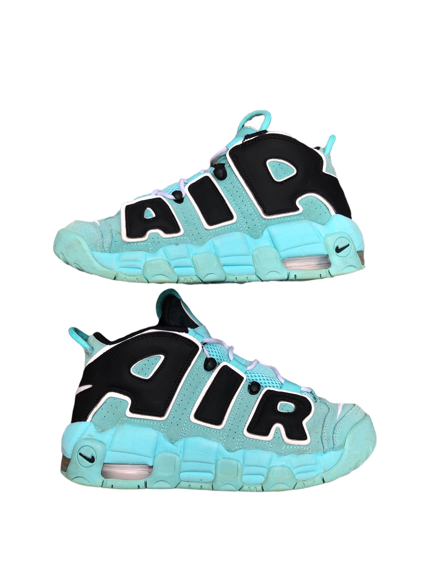 Nike RARE 2019 Nike Air More Uptempo Aqua Blue Size 7 | Grailed
