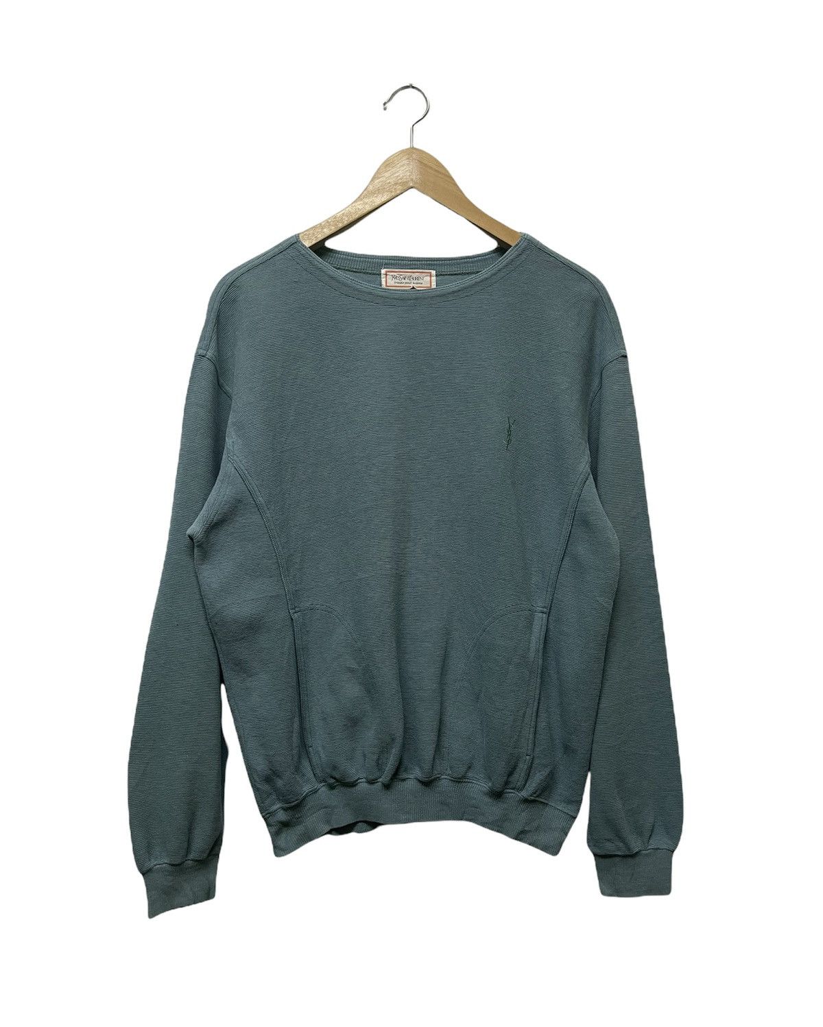 VINTAGE YSL YVES SAINT LAURENT SMALL LOGO SWEATSHIRT