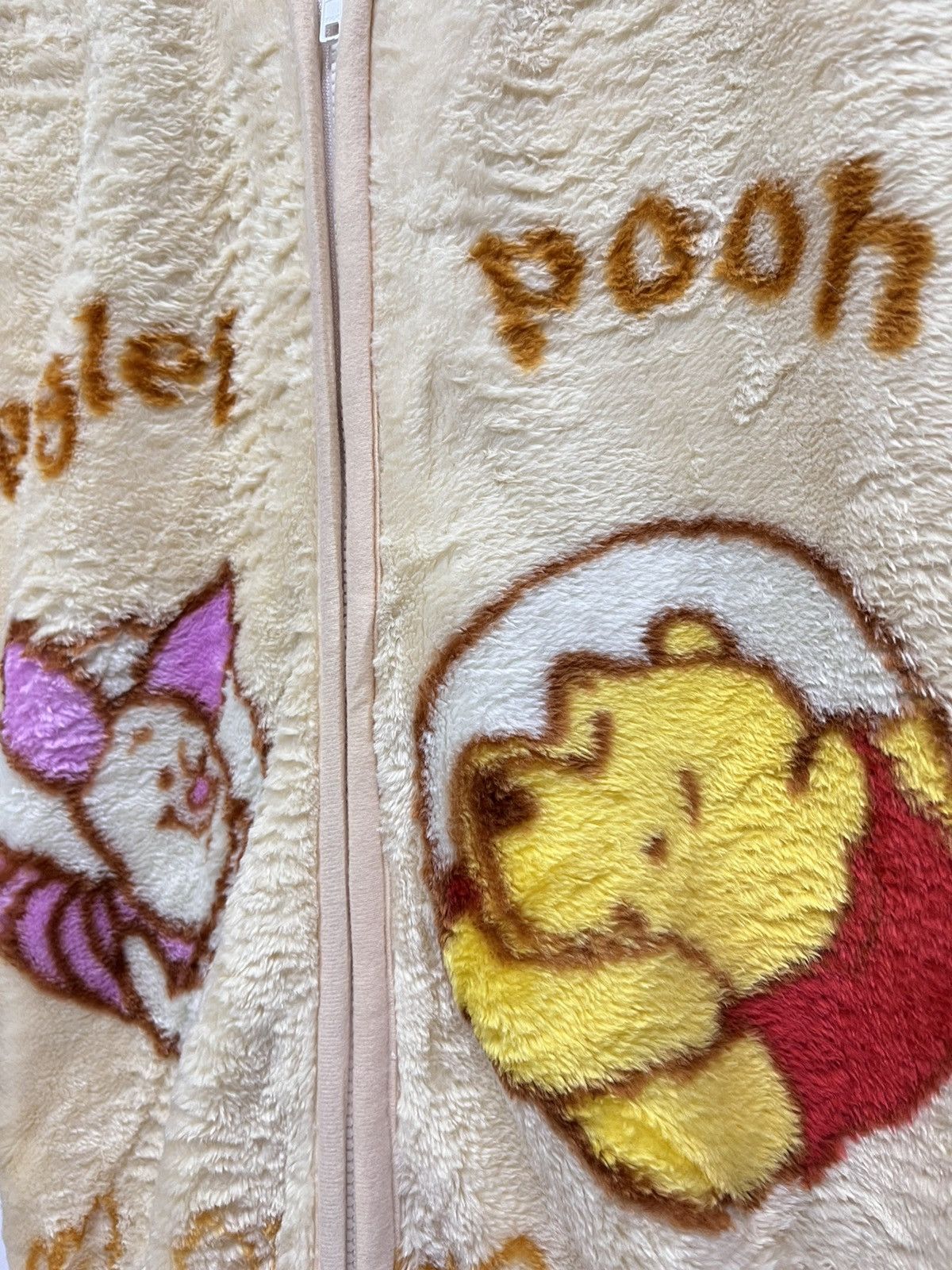 Cartoon Network Vintage 90’s WINNIE THE POOH x PIGLET Fleece Vest Size US S / EU 44-46 / 1 - 3 Thumbnail