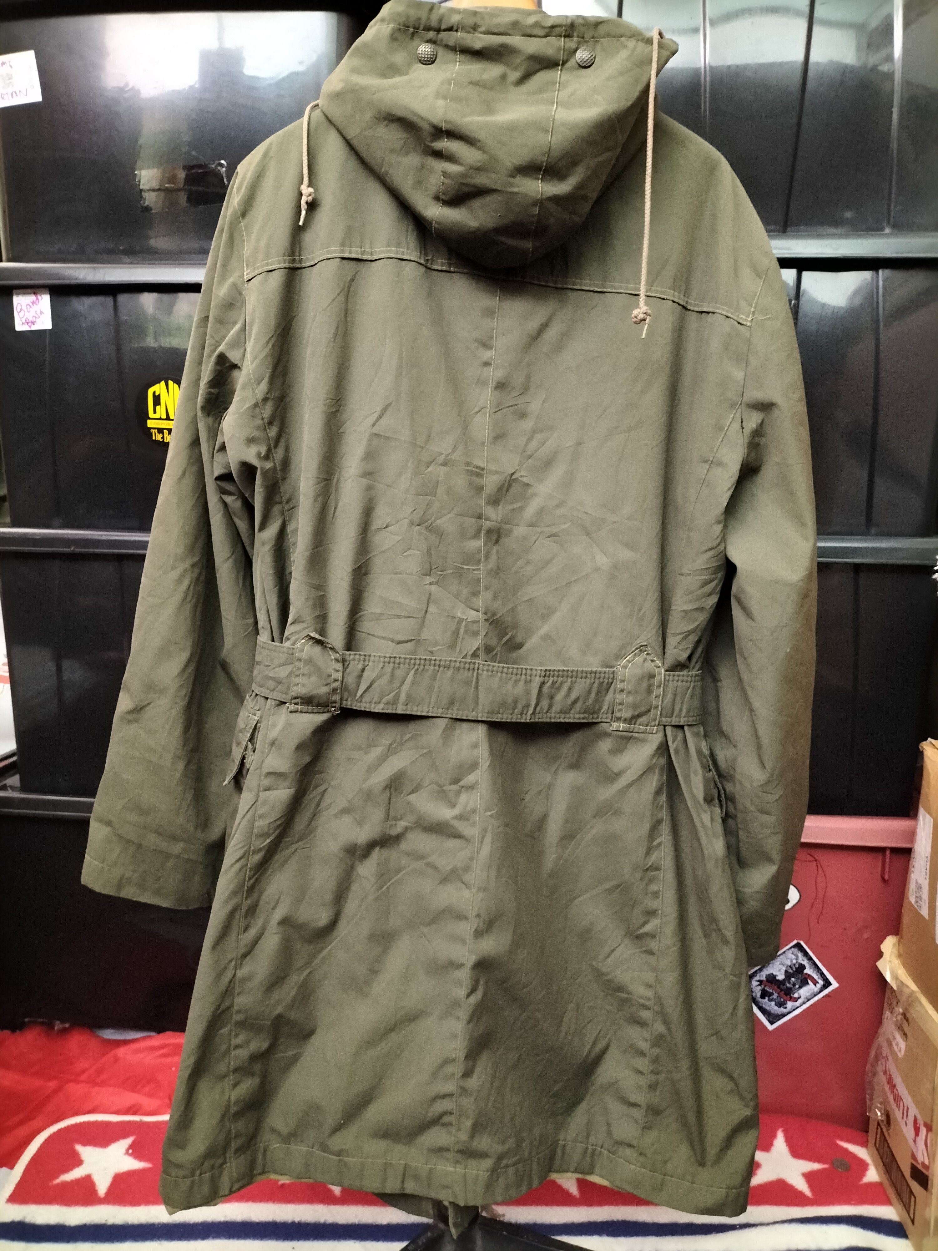 Vintage 60s 70s Dutch Parka Hoody Military Europe fashion Size US L / EU 52-54 / 3 - 12 Thumbnail