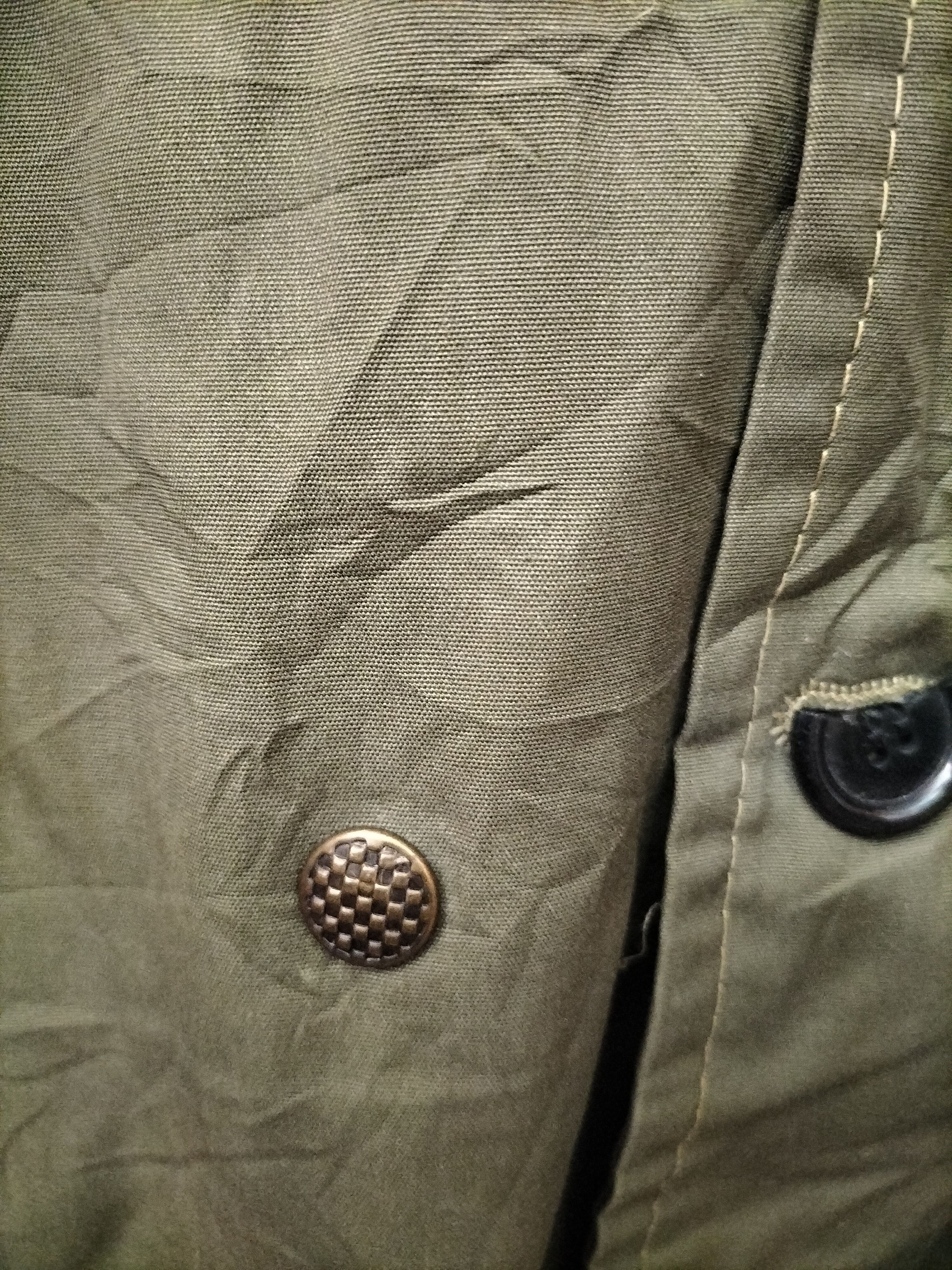 Vintage 60s 70s Dutch Parka Hoody Military Europe fashion Size US L / EU 52-54 / 3 - 8 Thumbnail