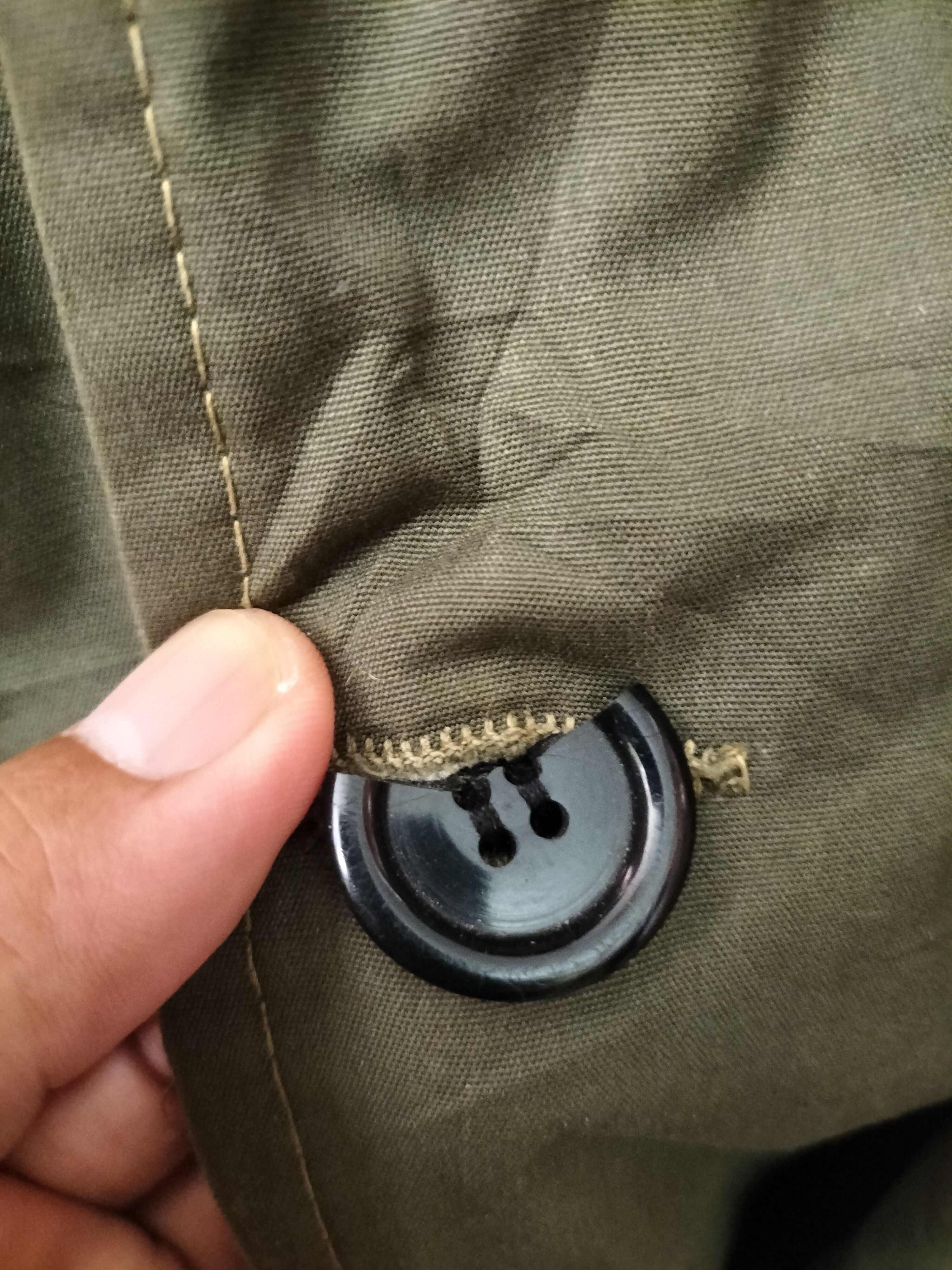 Vintage 60s 70s Dutch Parka Hoody Military Europe fashion Size US L / EU 52-54 / 3 - 9 Thumbnail