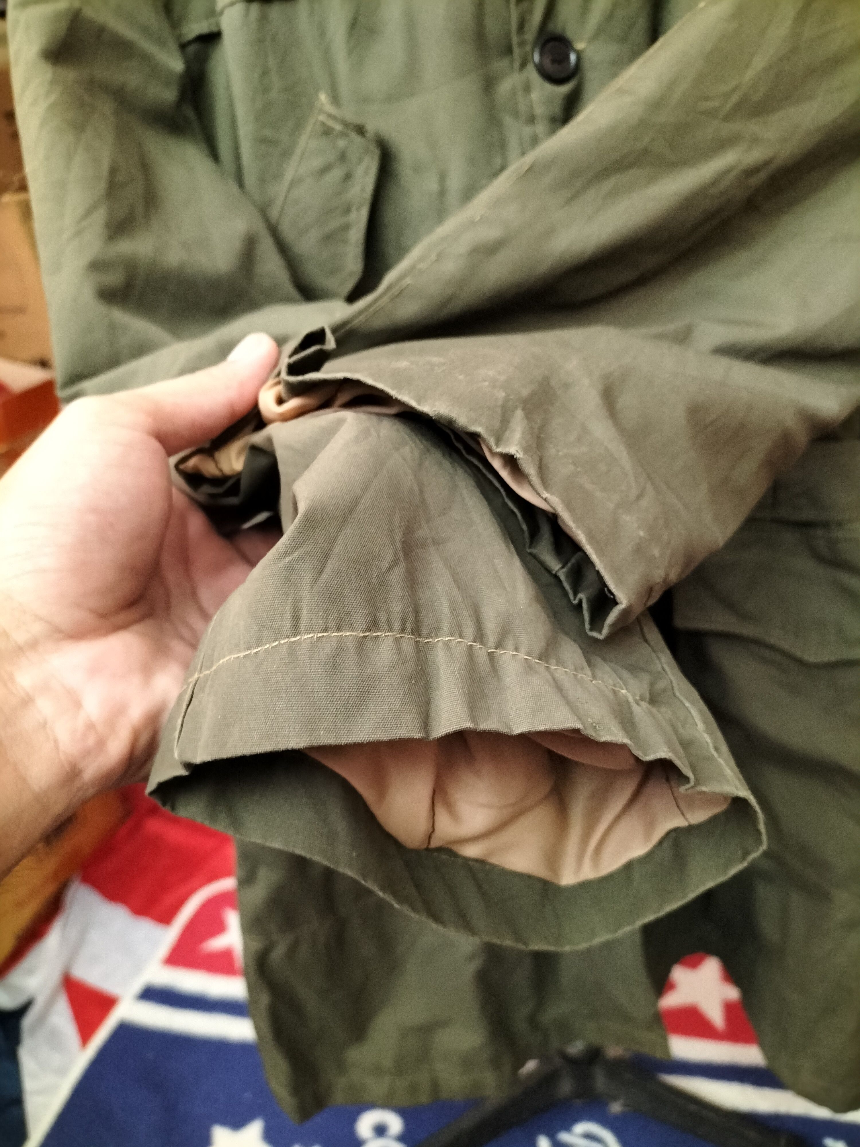 Vintage 60s 70s Dutch Parka Hoody Military Europe fashion Size US L / EU 52-54 / 3 - 10 Thumbnail