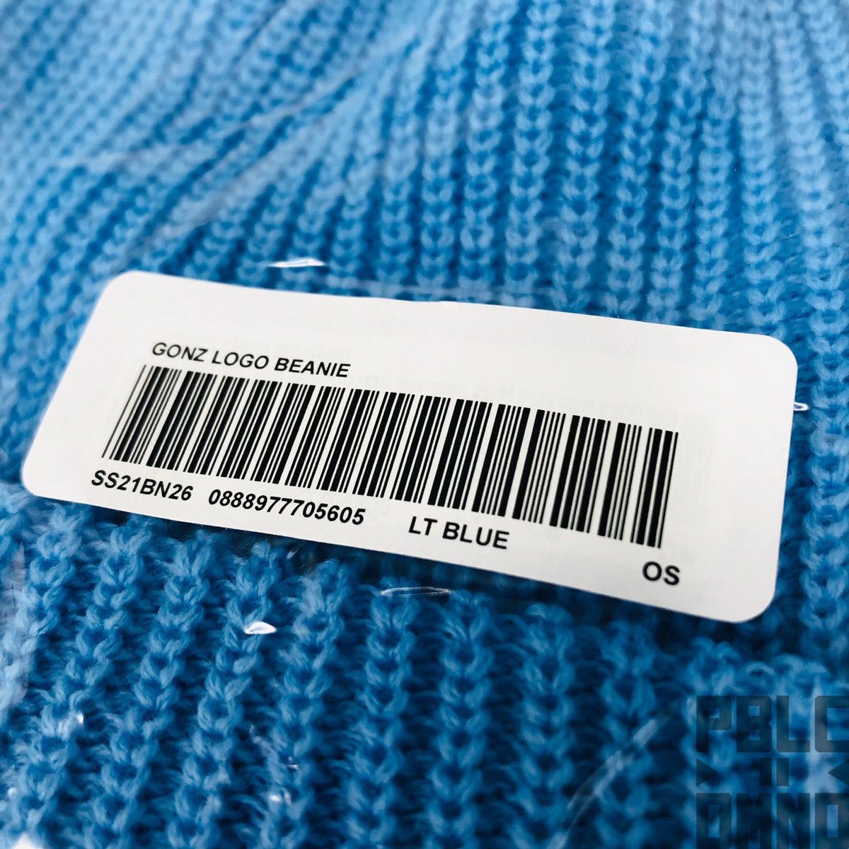 Supreme Supreme Gonz Logo Beanie Light Blue (SS21) Size ONE SIZE - 4 Thumbnail