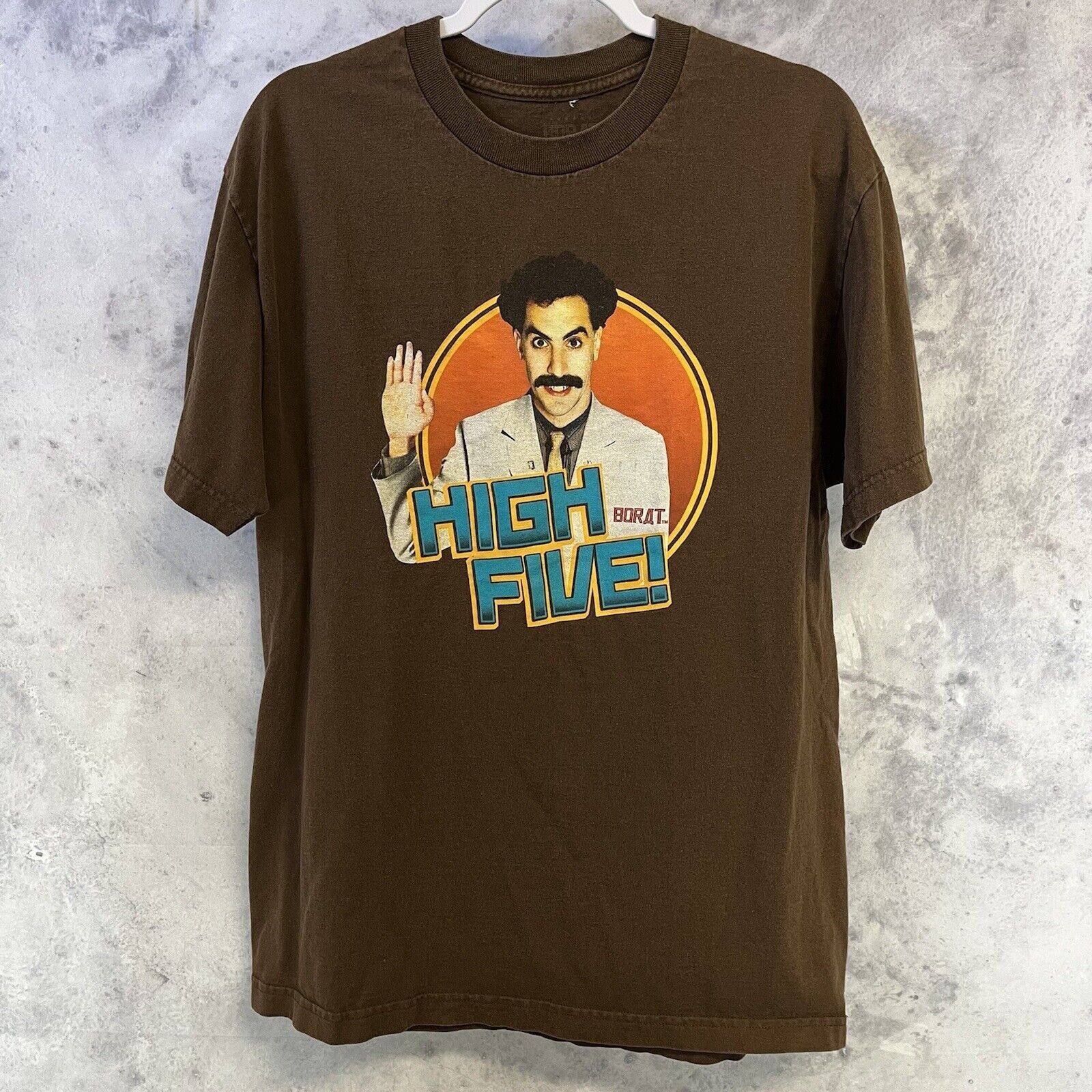 Other Borat High Five Graphic Shirt Short Sleeve L Grailed