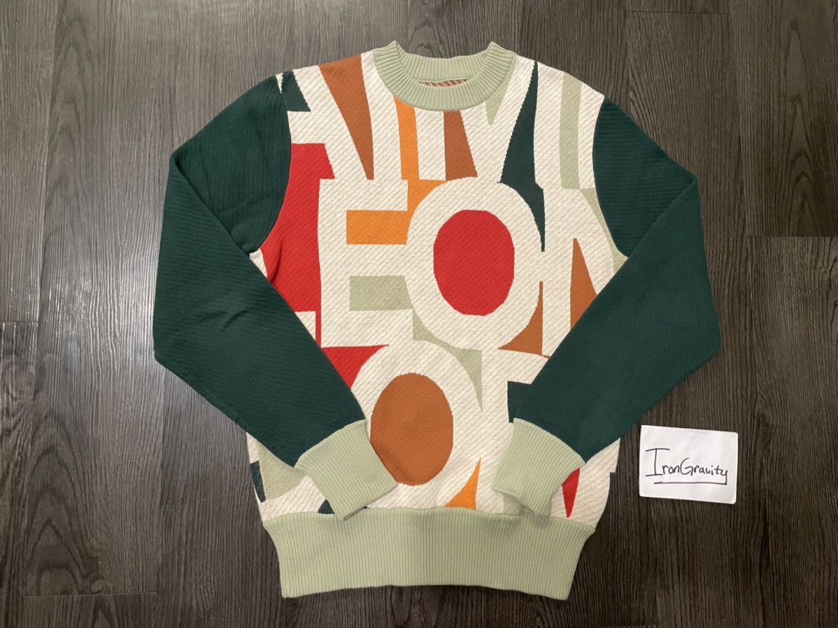 Aime Leon Dore Aime Leon Dore Blown Print Big Logo Sweater Size S Small Size US S / EU 44-46 / 1 - 1 Thumbnail