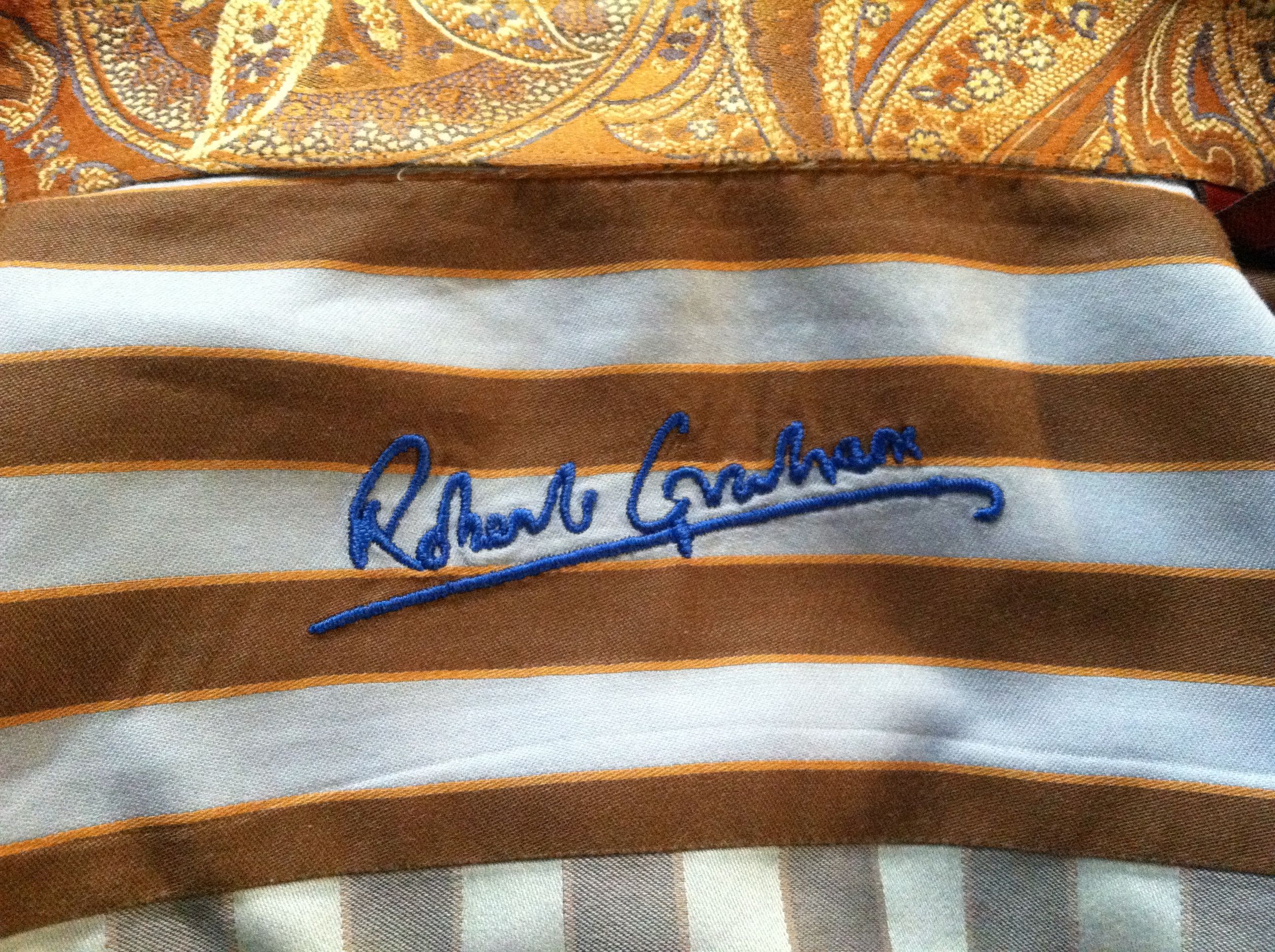 Robert Graham ROBERT GRAHAM MEN'S SHIRT SIZE: L Size US L / EU 52-54 / 3 - 10 Thumbnail