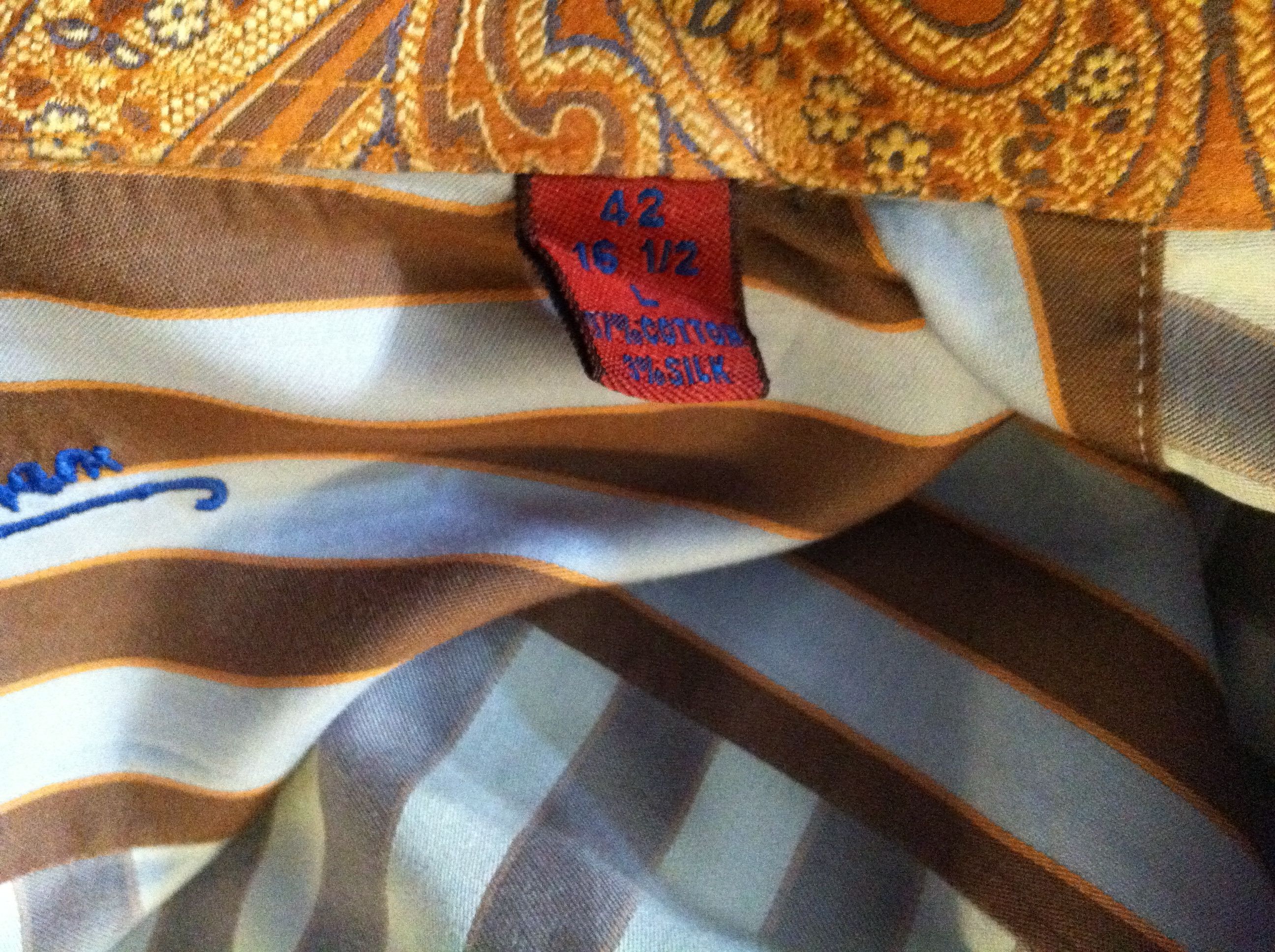 Robert Graham ROBERT GRAHAM MEN'S SHIRT SIZE: L Size US L / EU 52-54 / 3 - 11 Thumbnail