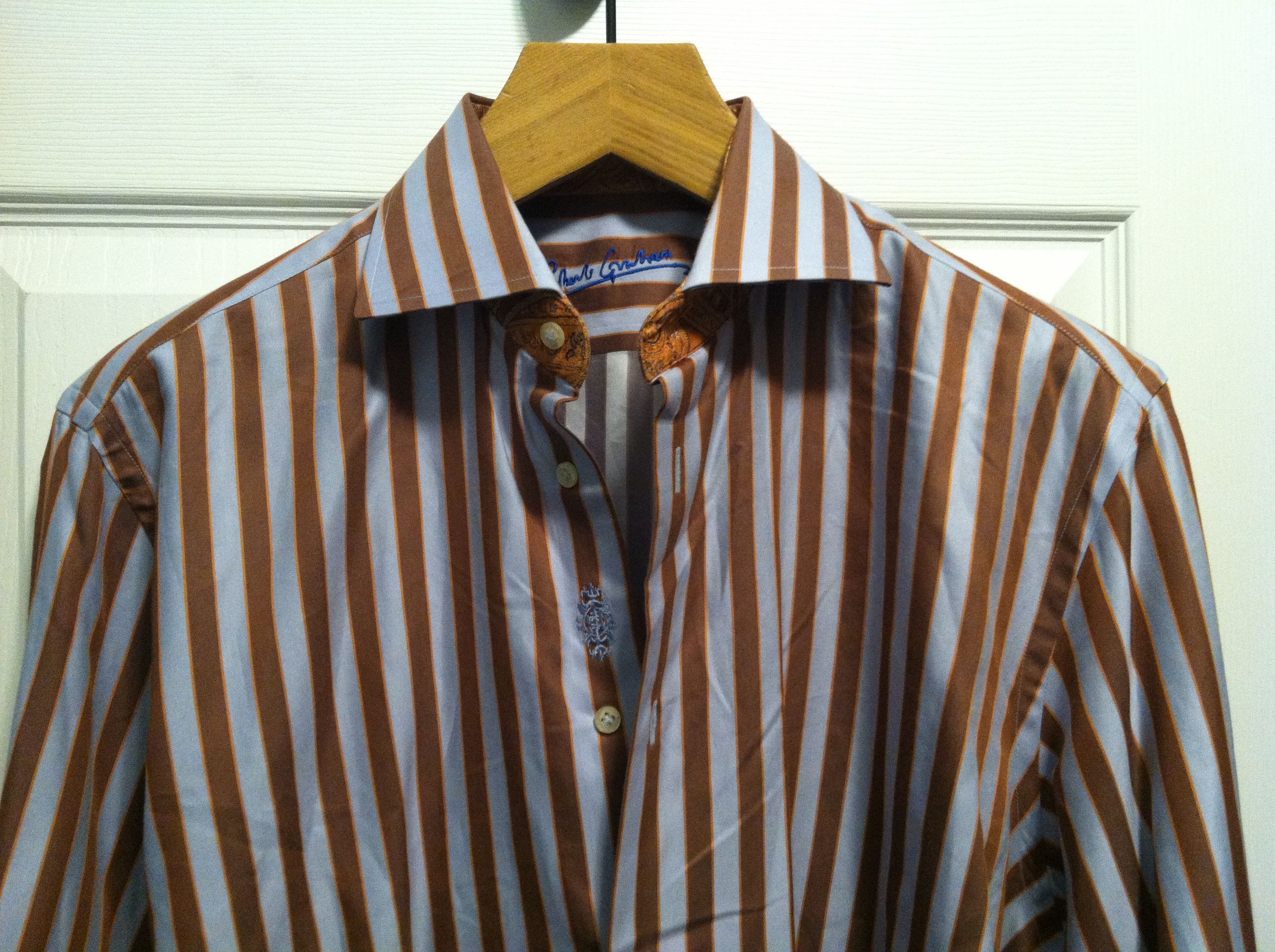 Robert Graham ROBERT GRAHAM MEN'S SHIRT SIZE: L Size US L / EU 52-54 / 3 - 4 Thumbnail