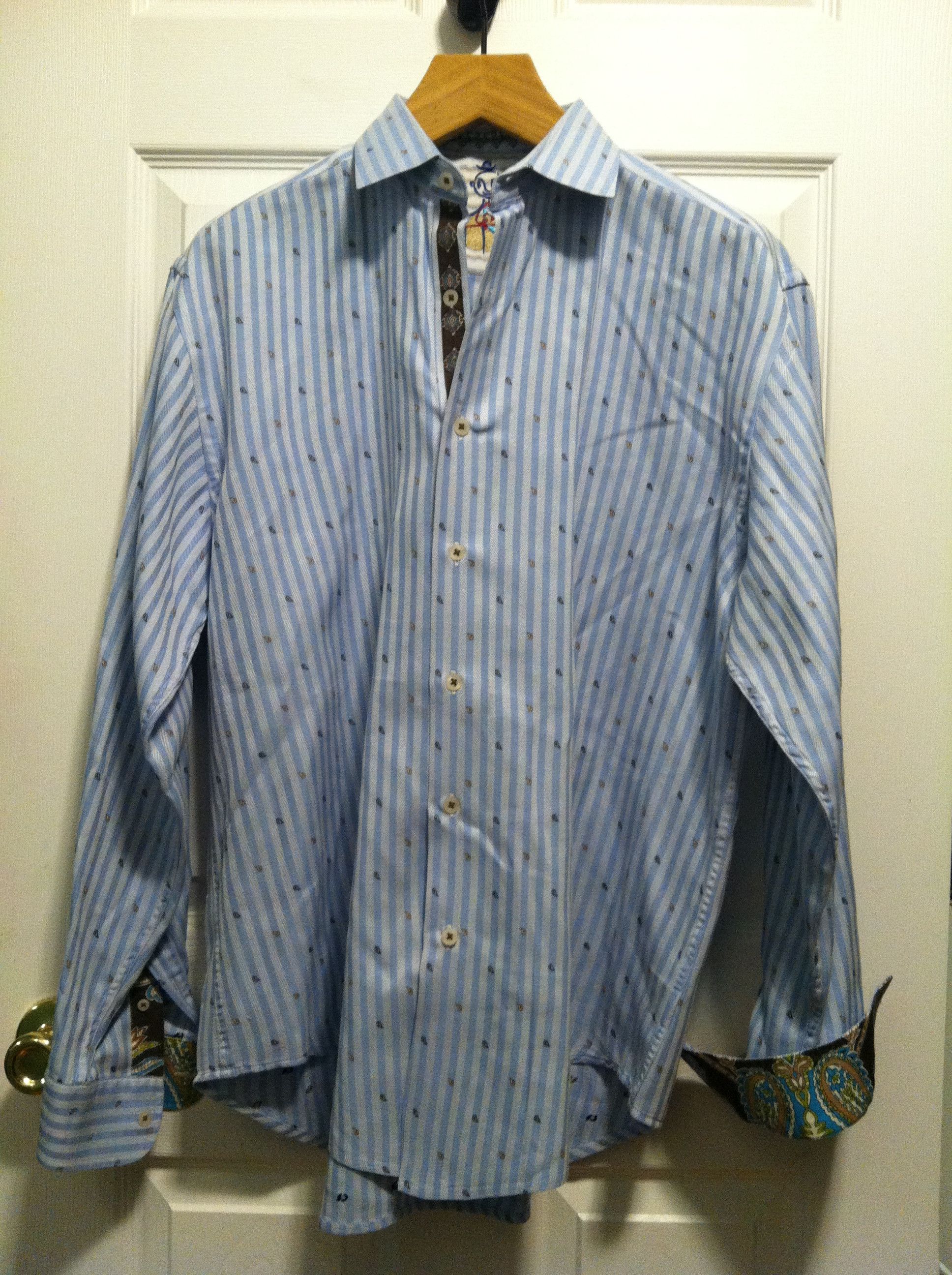 Robert Graham ROBERT GRAHAM MEN'S SHIRT SIZE: XL Size US XL / EU 56 / 4 - 1 Thumbnail