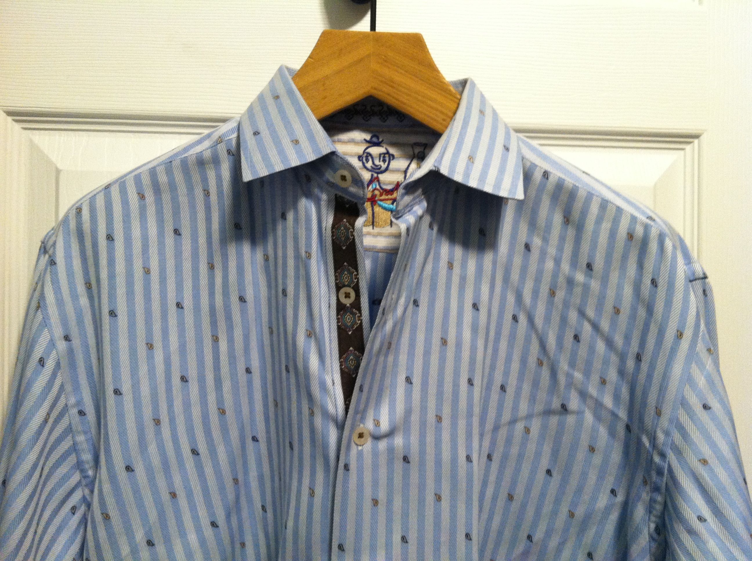 Robert Graham ROBERT GRAHAM MEN'S SHIRT SIZE: XL Size US XL / EU 56 / 4 - 3 Thumbnail