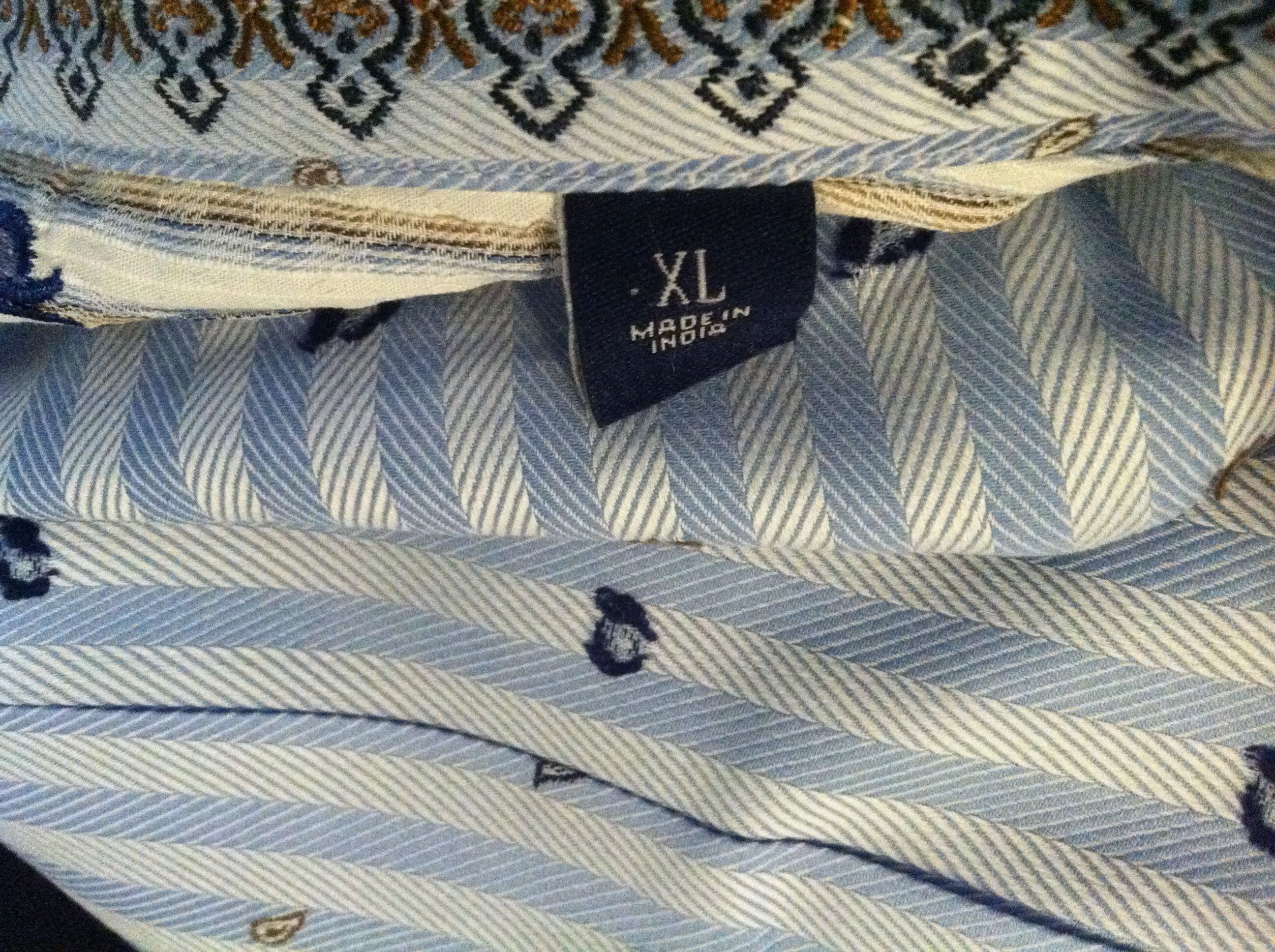 Robert Graham ROBERT GRAHAM MEN'S SHIRT SIZE: XL Size US XL / EU 56 / 4 - 9 Thumbnail