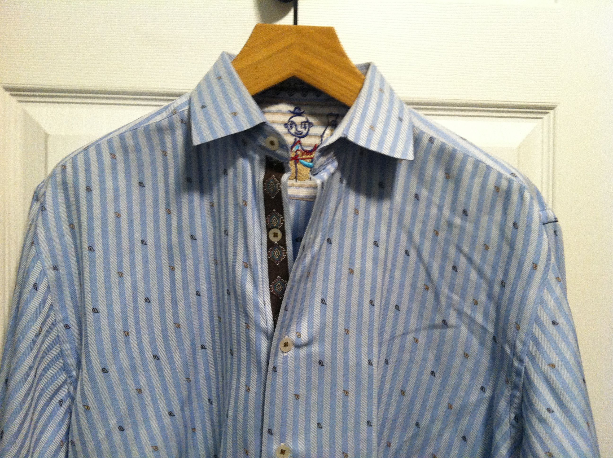 Robert Graham ROBERT GRAHAM MEN'S SHIRT SIZE: XL Size US XL / EU 56 / 4 - 4 Thumbnail