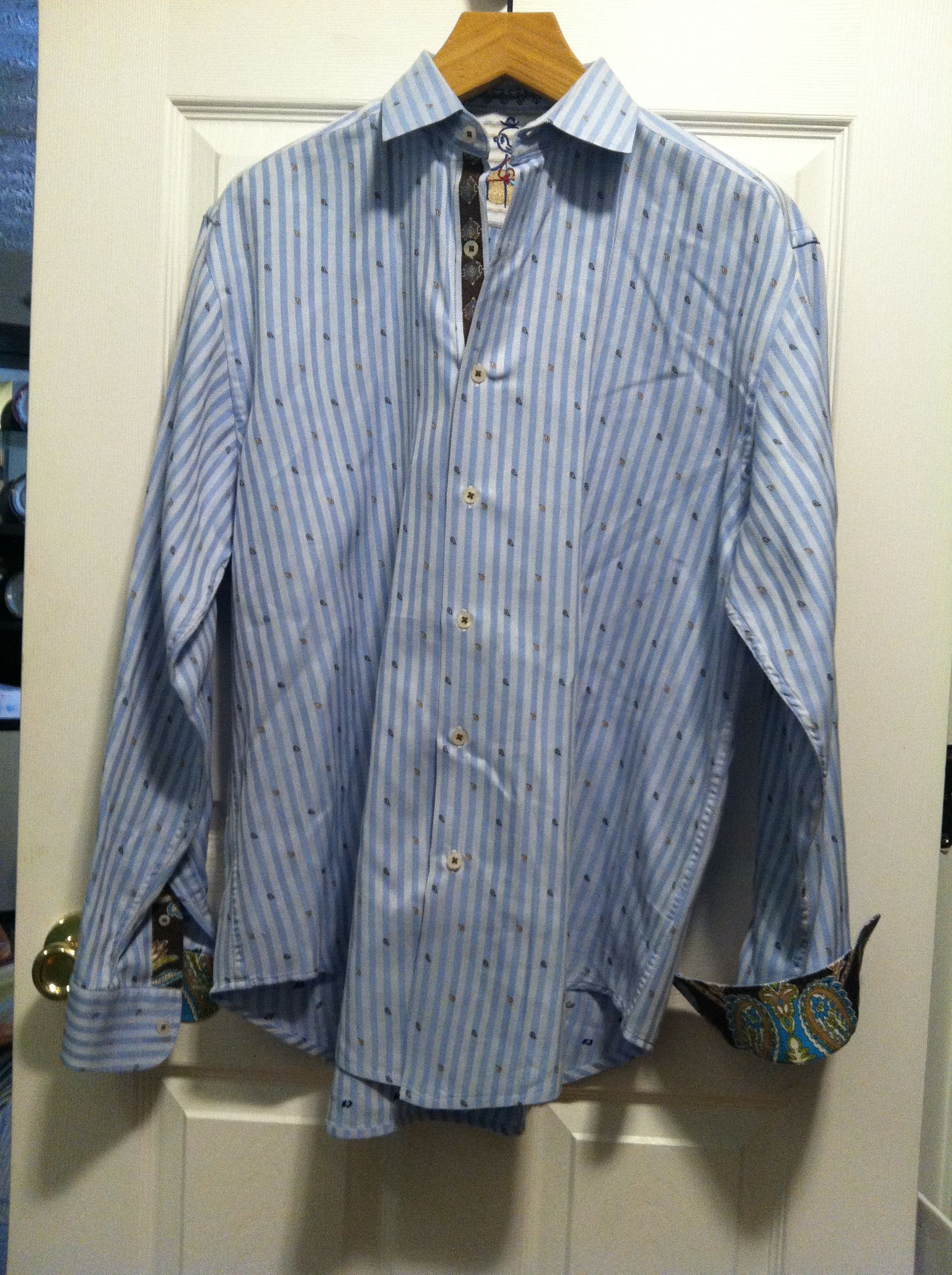 Robert Graham ROBERT GRAHAM MEN'S SHIRT SIZE: XL Size US XL / EU 56 / 4 - 2 Thumbnail