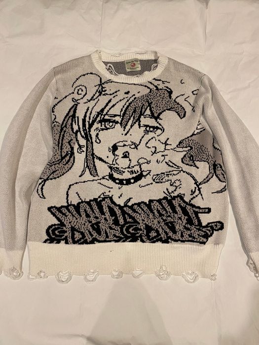 Streetwear Nightclub x JUN INAGAWA Mist Knit Sweater | Grailed