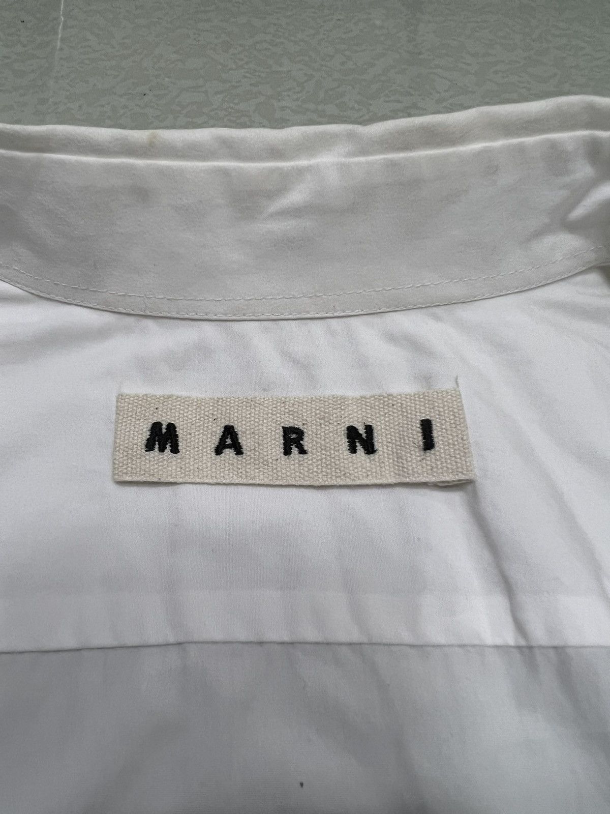 Marni Marni Floral Print Short Sleeve Button-Up Shirt Size US S / EU 44-46 / 1 - 9 Thumbnail