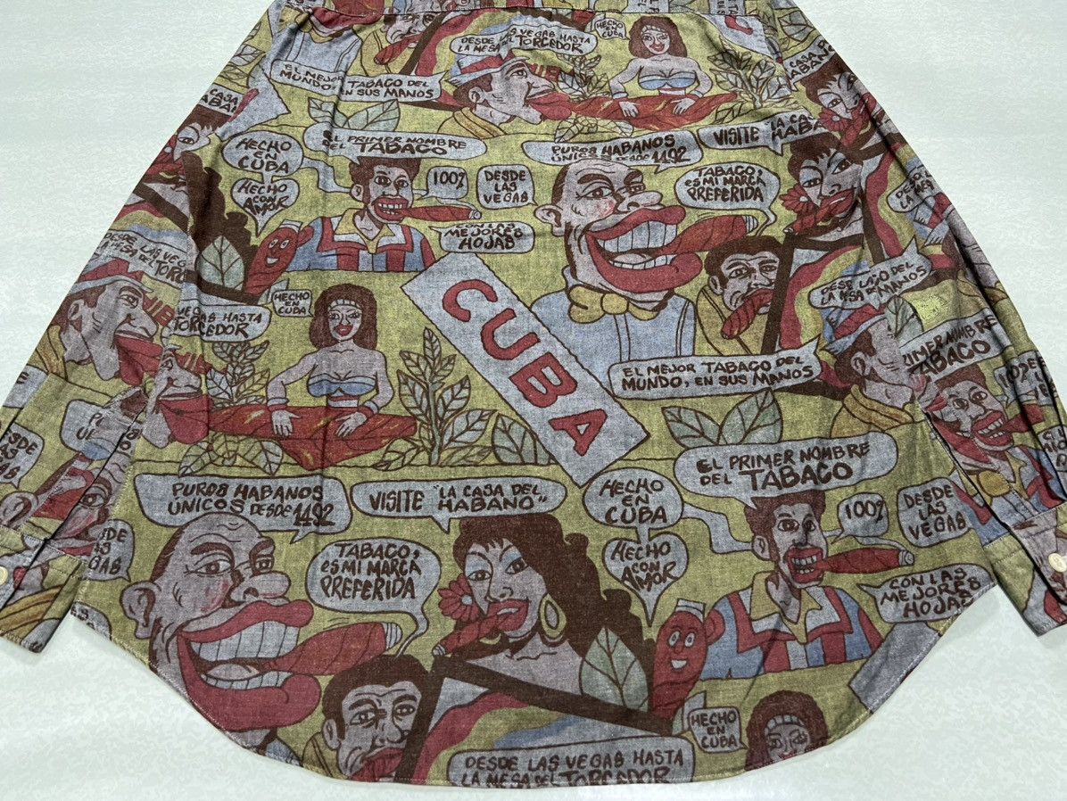 Comme des Garcons × Comme des Garcons Homme × Comme des Garcons Homme Plus Comme des Garcons Homme - A/W 2002 - Cuba Button-Up Shirt Size US M / EU 48-50 / 2 - 12 Thumbnail