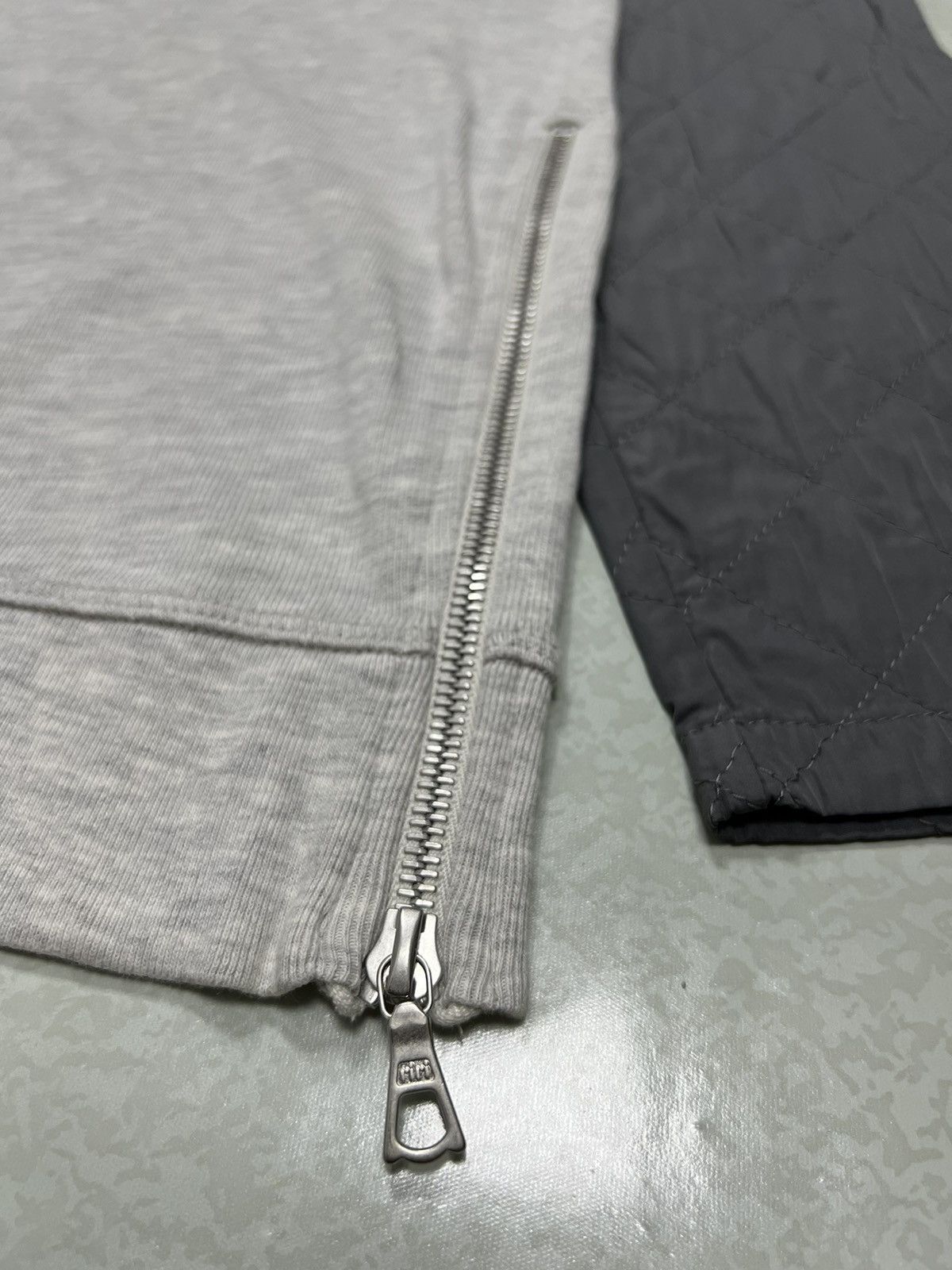 Dries Van Noten Dries Van Noten Side Zip Quilted Sleeve Pullover Sweatshirt Size US M / EU 48-50 / 2 - 10 Thumbnail