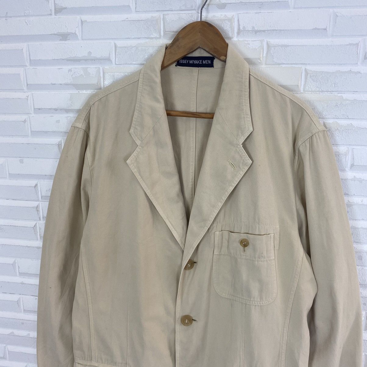 Issey Miyake Issey Miyake Men cotton light jacket Size US M / EU 48-50 / 2 - 6 Thumbnail