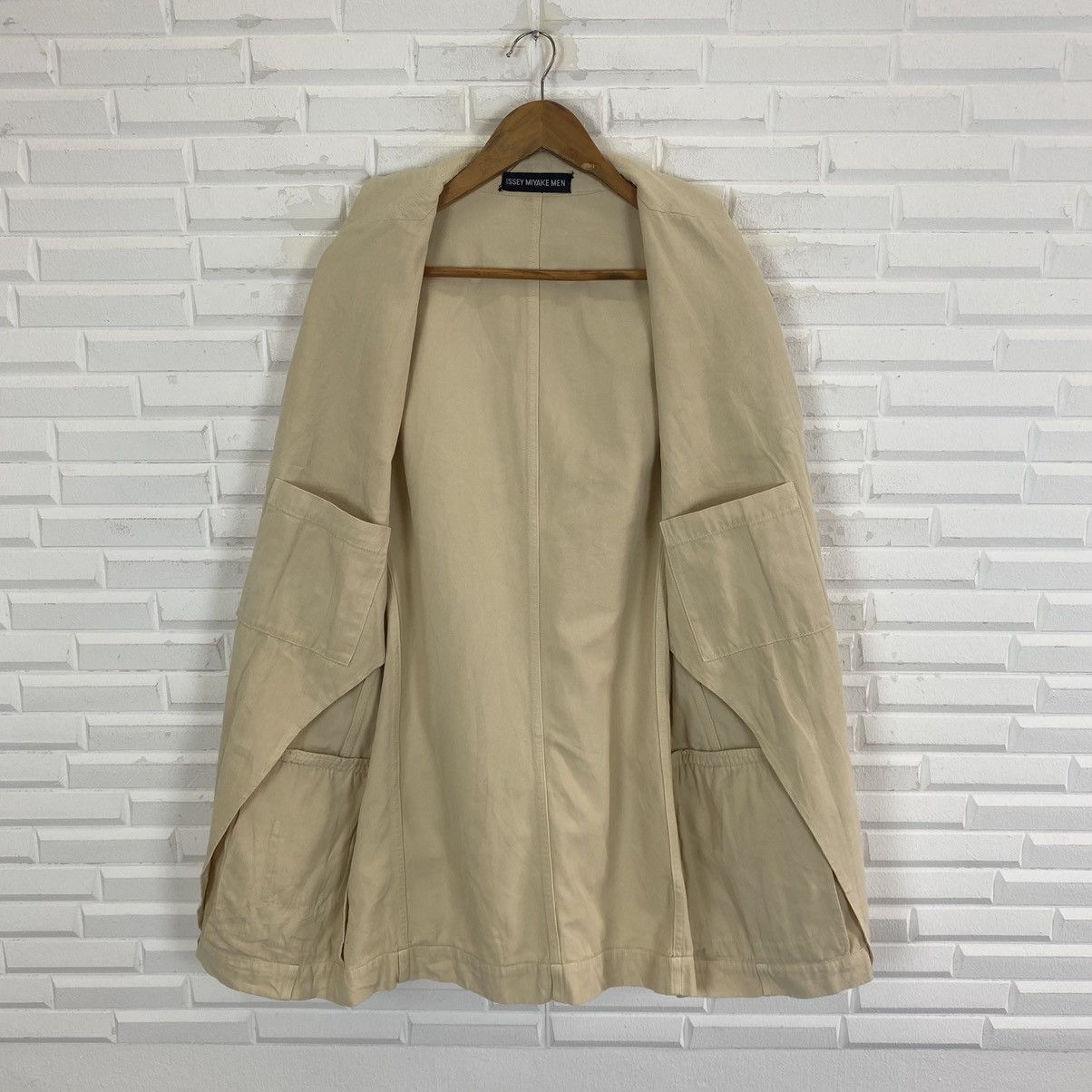 Issey Miyake Issey Miyake Men cotton light jacket Size US M / EU 48-50 / 2 - 8 Thumbnail