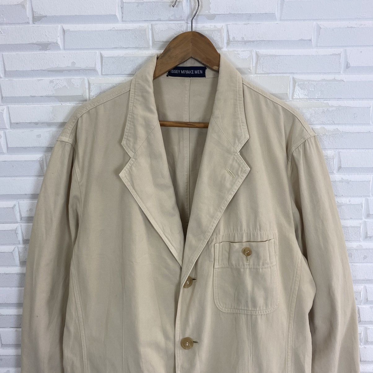 Issey Miyake Issey Miyake Men cotton light jacket Size US M / EU 48-50 / 2 - 5 Thumbnail