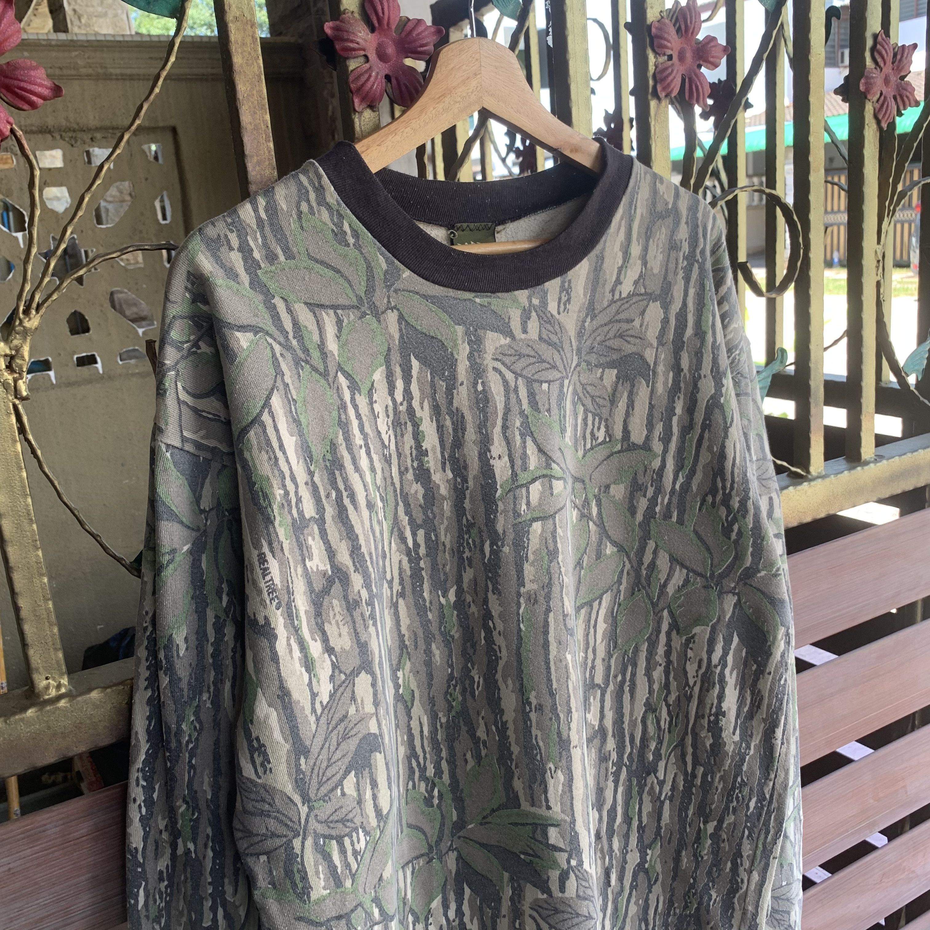Vintage SEND OFFERS 🔥 90’s Vintage Spartan Camo Real Tree Sweater Size US L / EU 52-54 / 3 - 2 Thumbnail