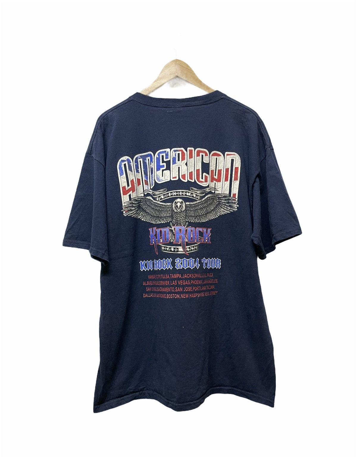 Band Tees VINTAGE KID ROCK AMERICAN 2004 TOUR Size US XL / EU 56 / 4 - 2 Thumbnail