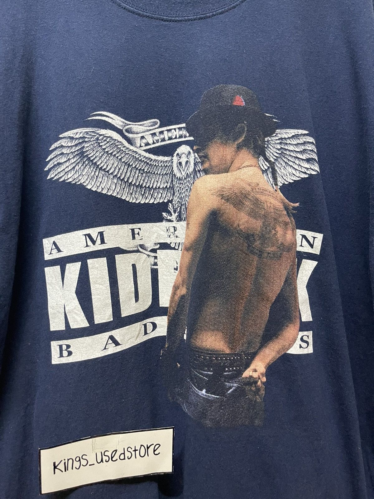 Band Tees VINTAGE KID ROCK AMERICAN 2004 TOUR Size US XL / EU 56 / 4 - 3 Thumbnail