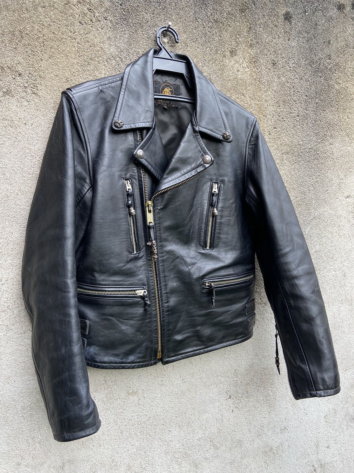 Lost Enterprises Vintage horsehide Leather Motorcycle Jacket Size US S / EU 44-46 / 1 - 4 Thumbnail