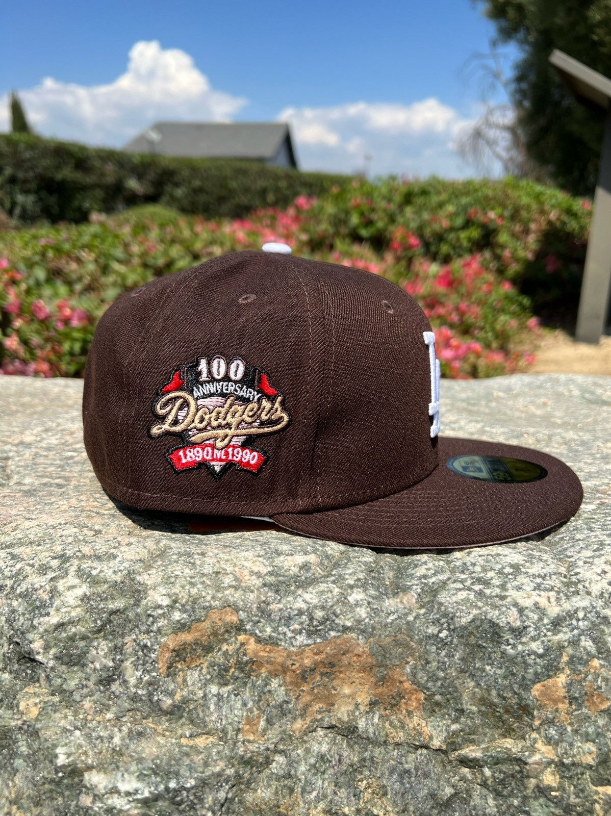 MLB × New Era 1/2 LOS ANGELES DODGERS BROWN MOCHA CAPCITY Size ONE SIZE - 4 Thumbnail