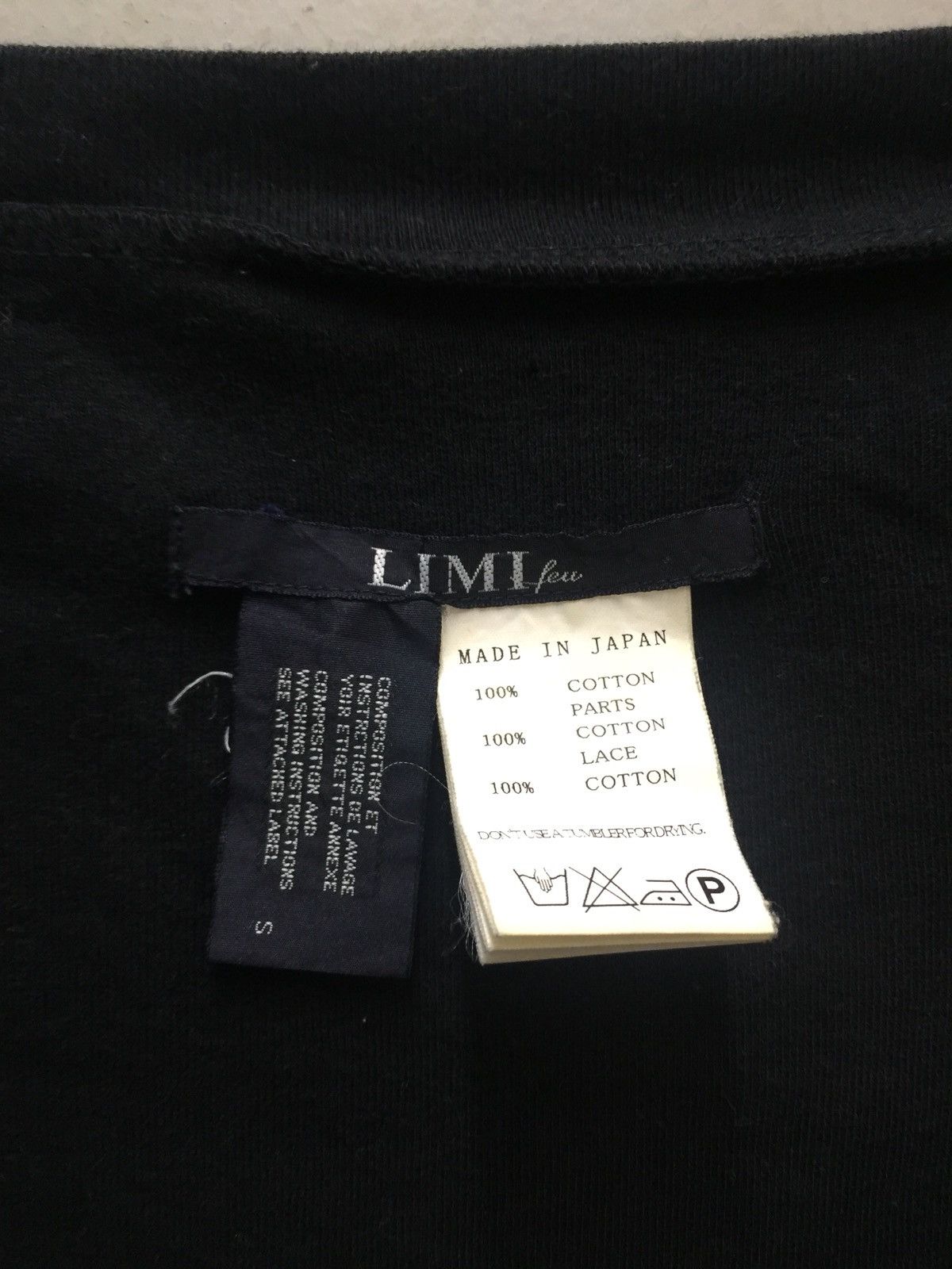 Limi Feu Long Sleeve Knitted Wide Collar Oversize Tee Size US S / EU 44-46 / 1 - 2 Thumbnail