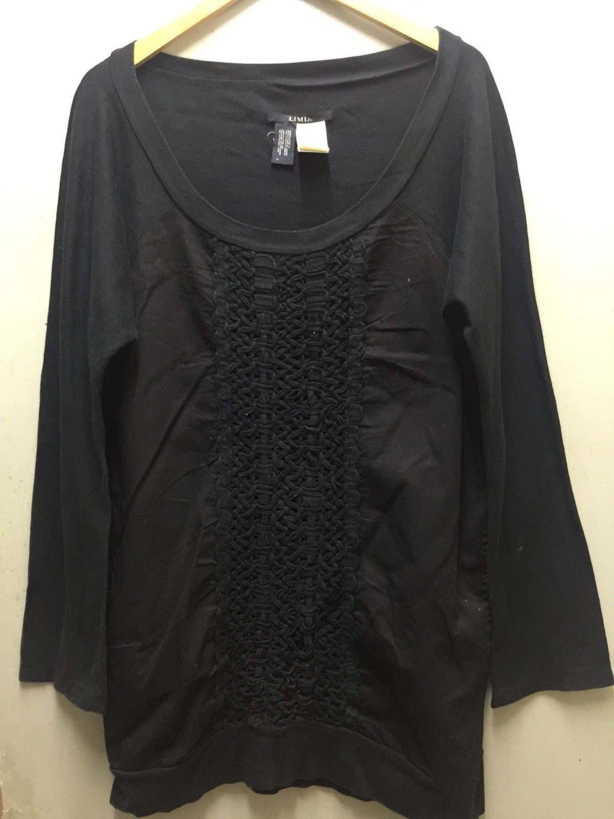 Limi Feu Long Sleeve Knitted Wide Collar Oversize Tee Size US S / EU 44-46 / 1 - 1 Thumbnail
