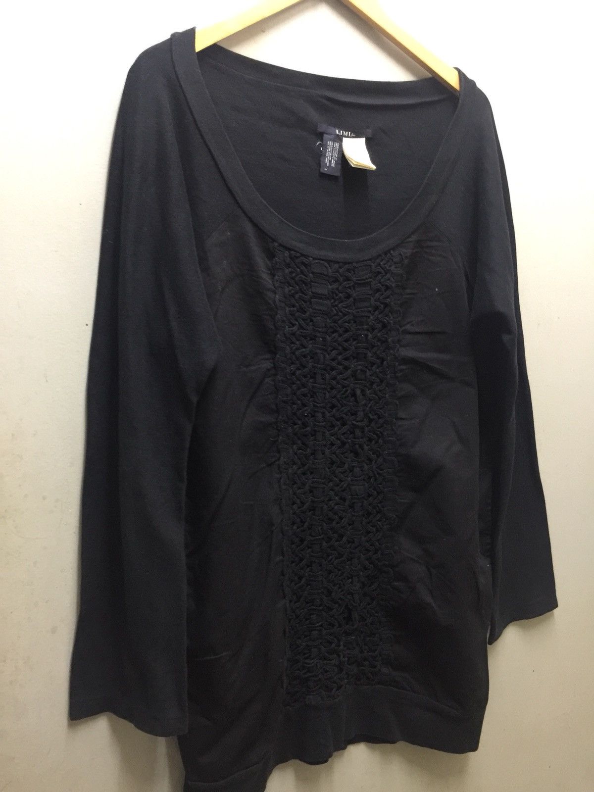 Limi Feu Long Sleeve Knitted Wide Collar Oversize Tee Size US S / EU 44-46 / 1 - 5 Thumbnail