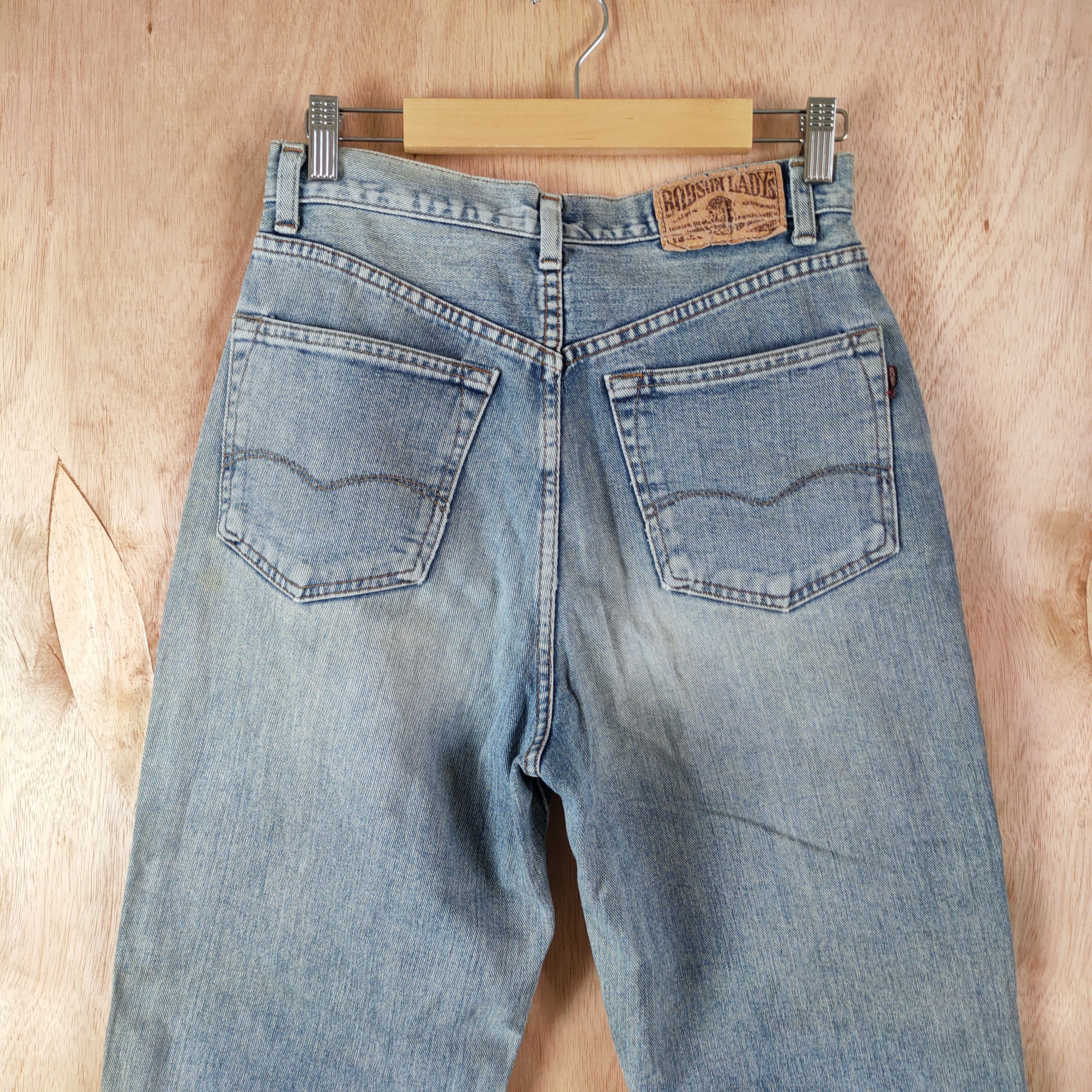 Japanese Brand BOBSON WOMAN JEANS DENIM BAGGY PANTS Size US 26 / EU 42 - 10 Thumbnail