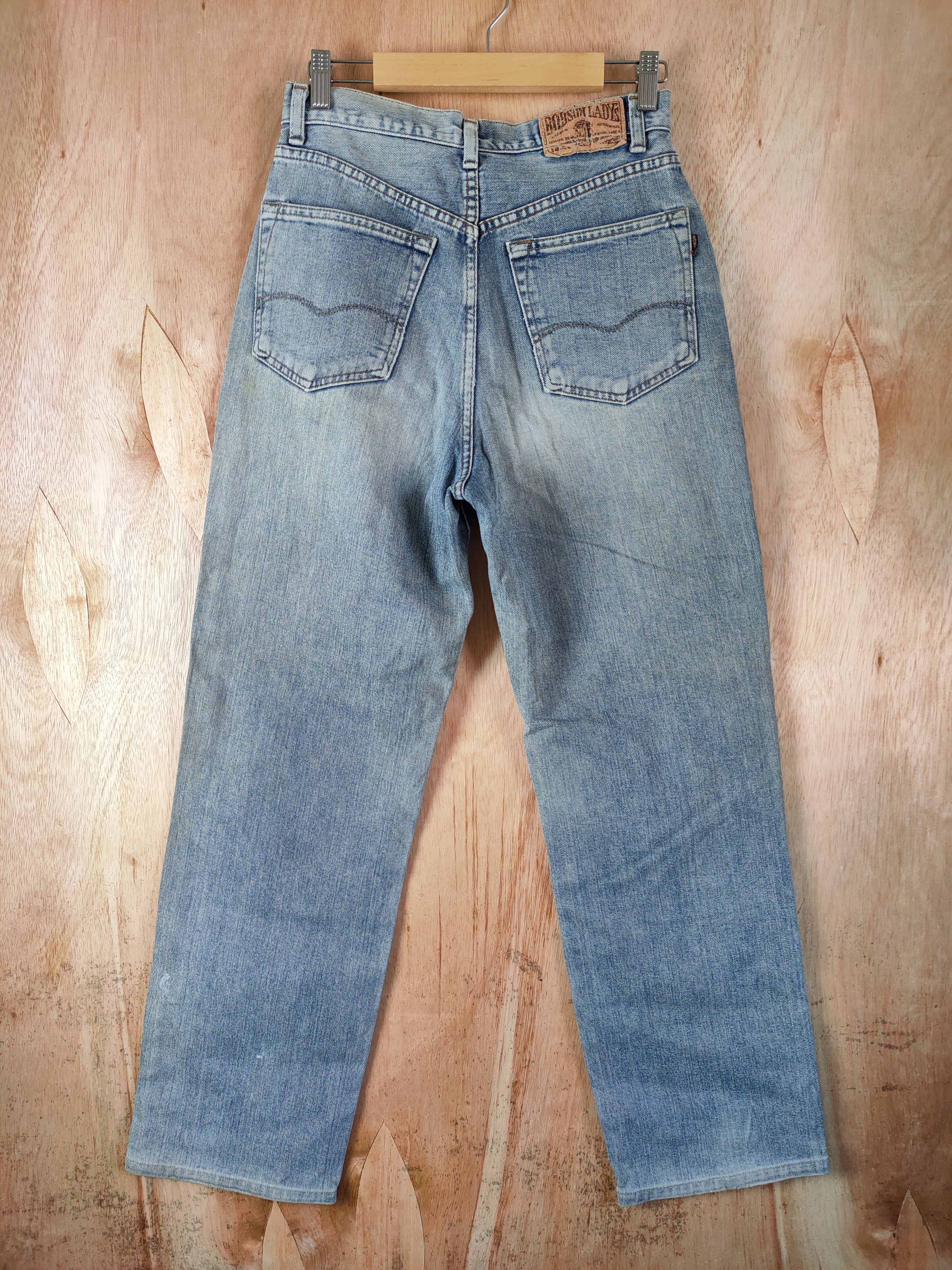 Japanese Brand BOBSON WOMAN JEANS DENIM BAGGY PANTS Size US 26 / EU 42 - 6 Thumbnail