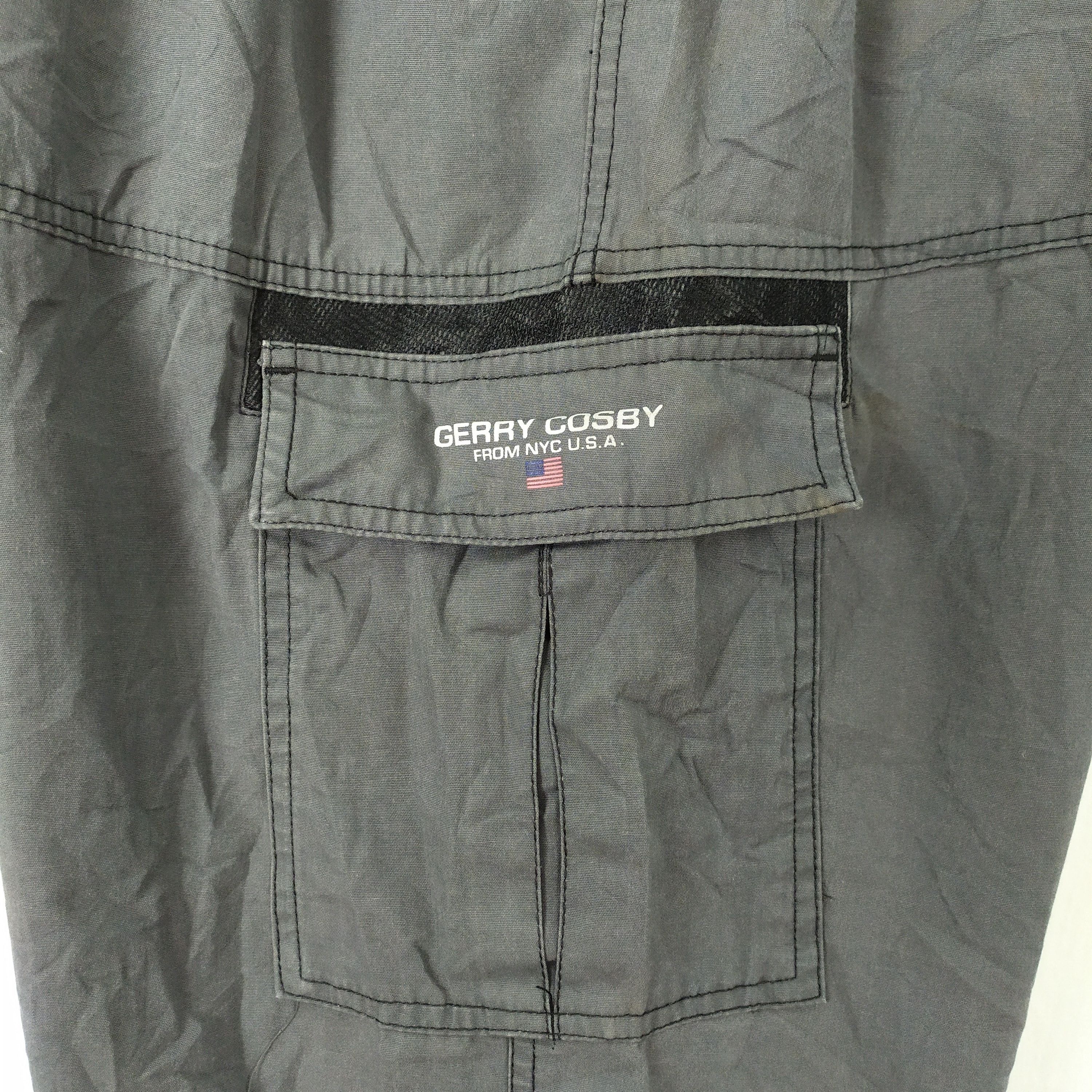 Japanese Brand × Vintage GERRY COSBY BAGGY CARGO PANTS/TACTICAL PANTS Size US 36 / EU 52 - 16 Thumbnail