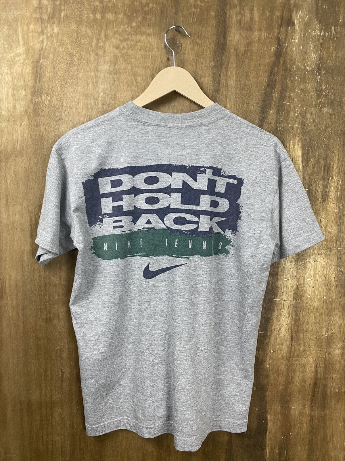Nike × Vintage Nike tennis sportwear T-Shirt #Z106 Size US M / EU 48-50 / 2 - 2 Thumbnail