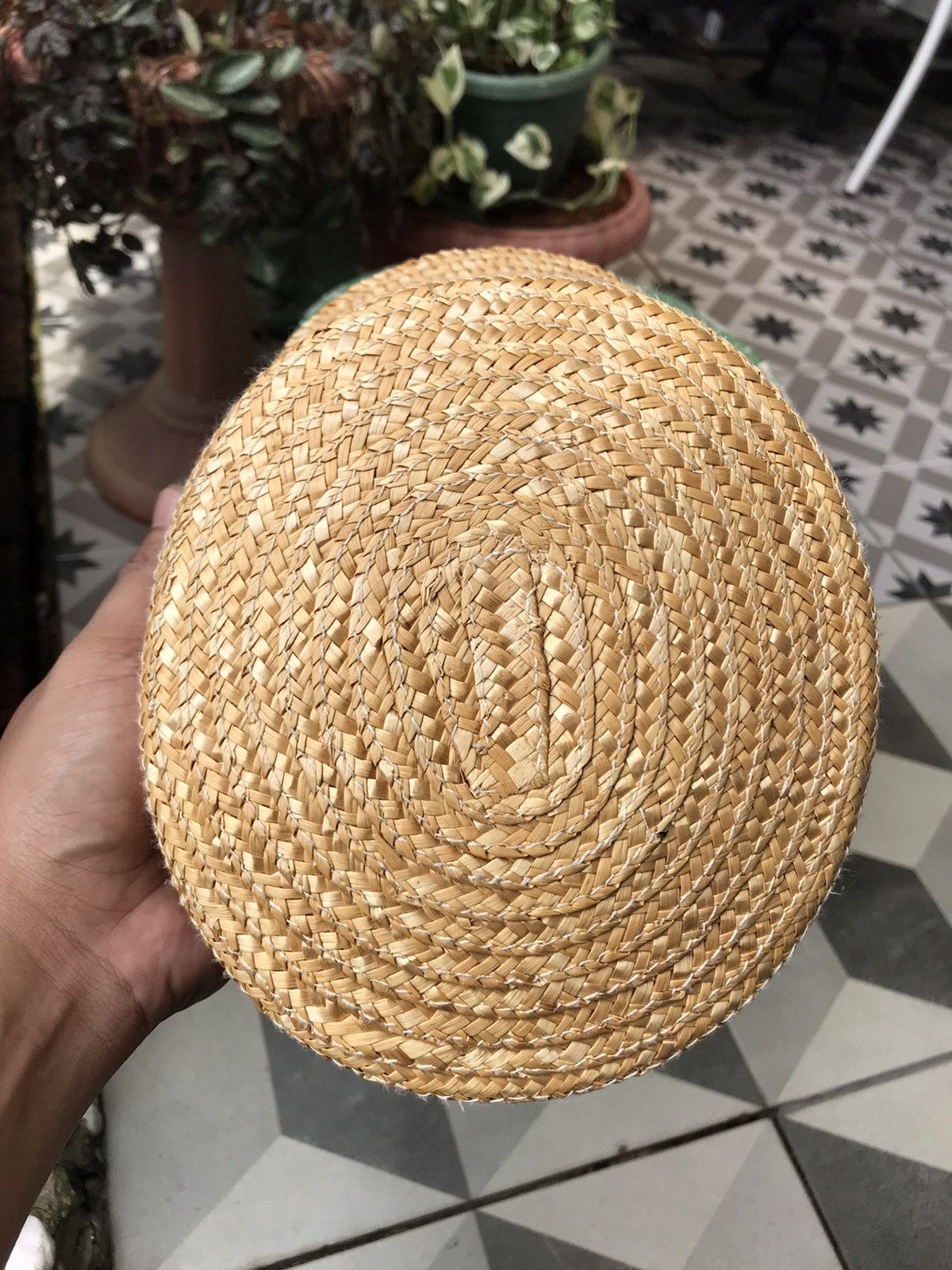 Other AUTHENTIC REAL STRAW HAT CAP GOLF VISOR SCOOP PANAMA Size ONE SIZE - 7 Thumbnail