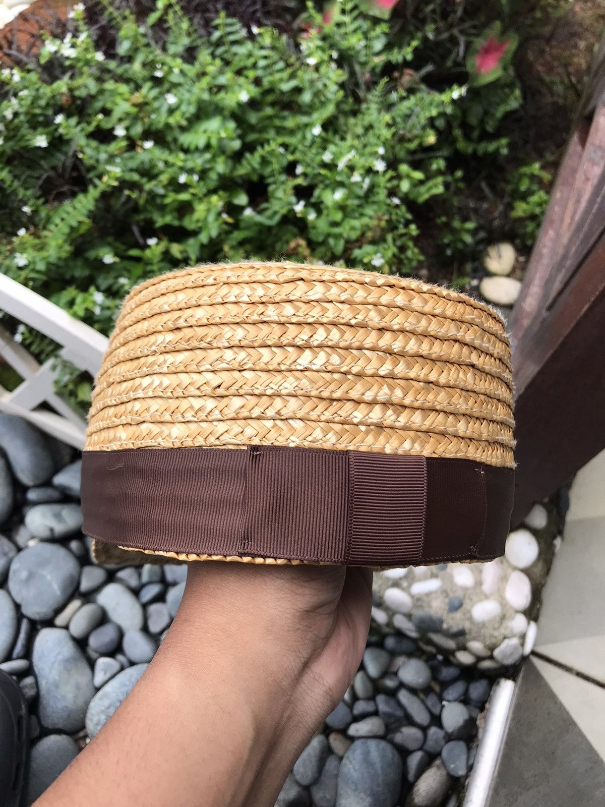 Other AUTHENTIC REAL STRAW HAT CAP GOLF VISOR SCOOP PANAMA Size ONE SIZE - 8 Thumbnail