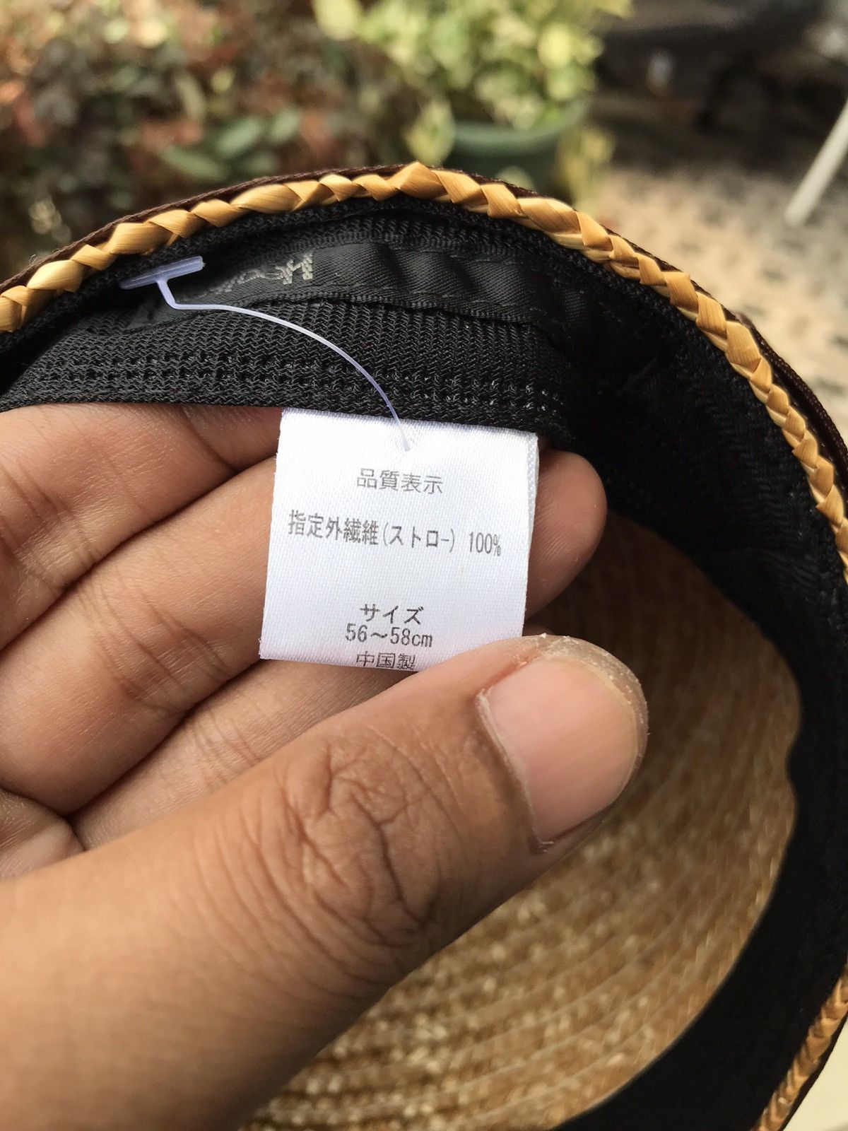Other AUTHENTIC REAL STRAW HAT CAP GOLF VISOR SCOOP PANAMA Size ONE SIZE - 11 Thumbnail