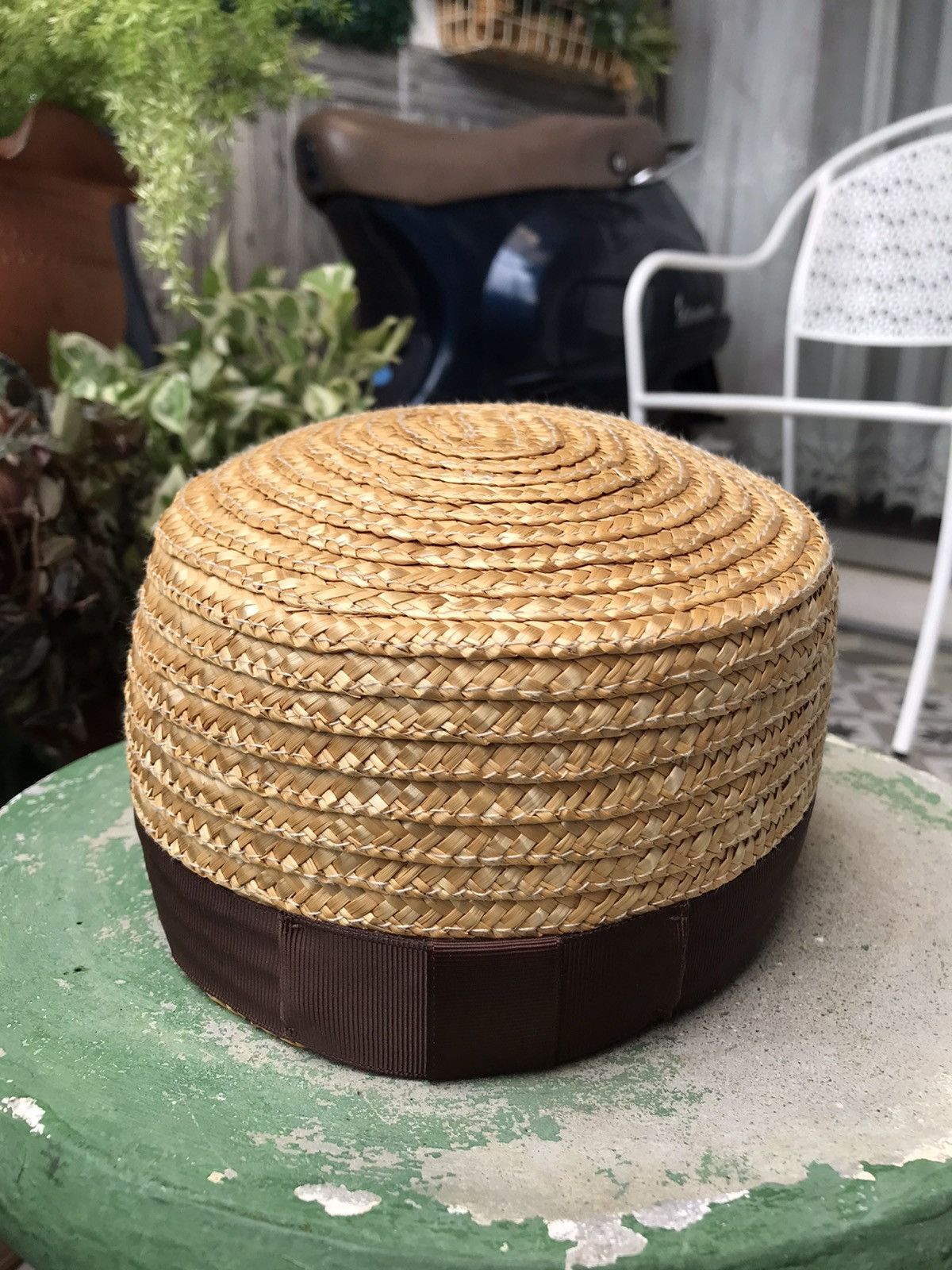 Other AUTHENTIC REAL STRAW HAT CAP GOLF VISOR SCOOP PANAMA Size ONE SIZE - 6 Thumbnail