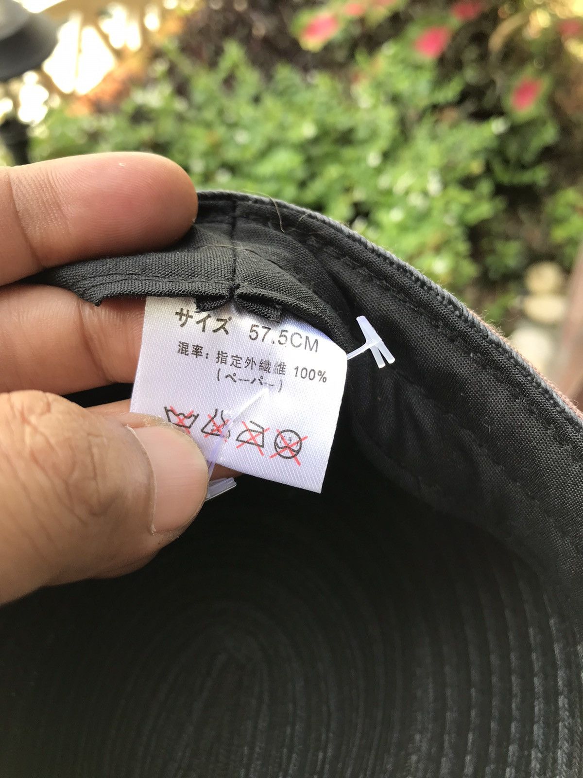Other AUTHENTIC REAL STRAW HAT CAP GOLF VISOR SCOOP PANAMA Size ONE SIZE - 8 Thumbnail
