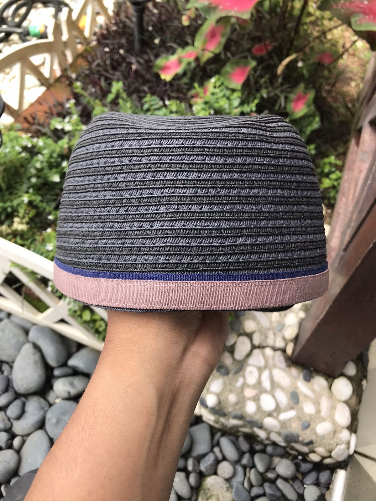 Other AUTHENTIC REAL STRAW HAT CAP GOLF VISOR SCOOP PANAMA Size ONE SIZE - 5 Thumbnail