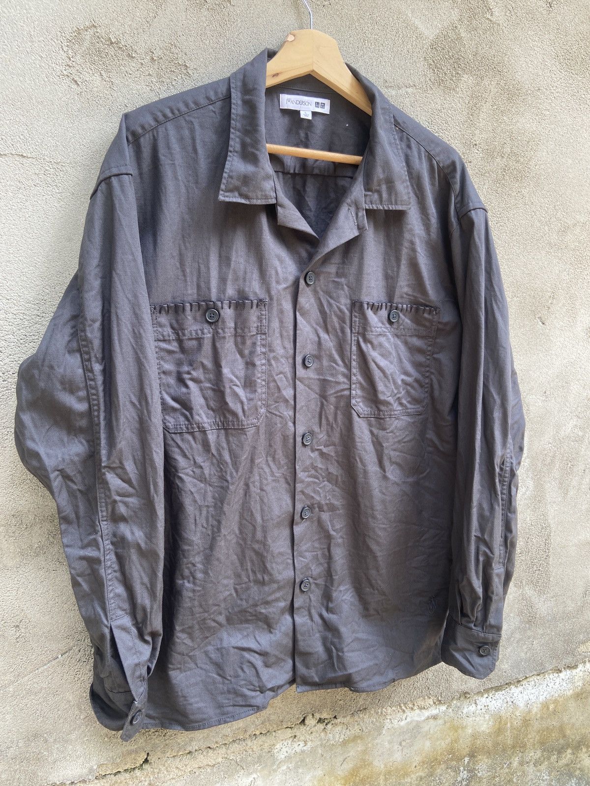 JW Anderson × Uniqlo Uniqlo x J.W. Anderson Button Up Shirt Size US L / EU 52-54 / 3 - 3 Thumbnail