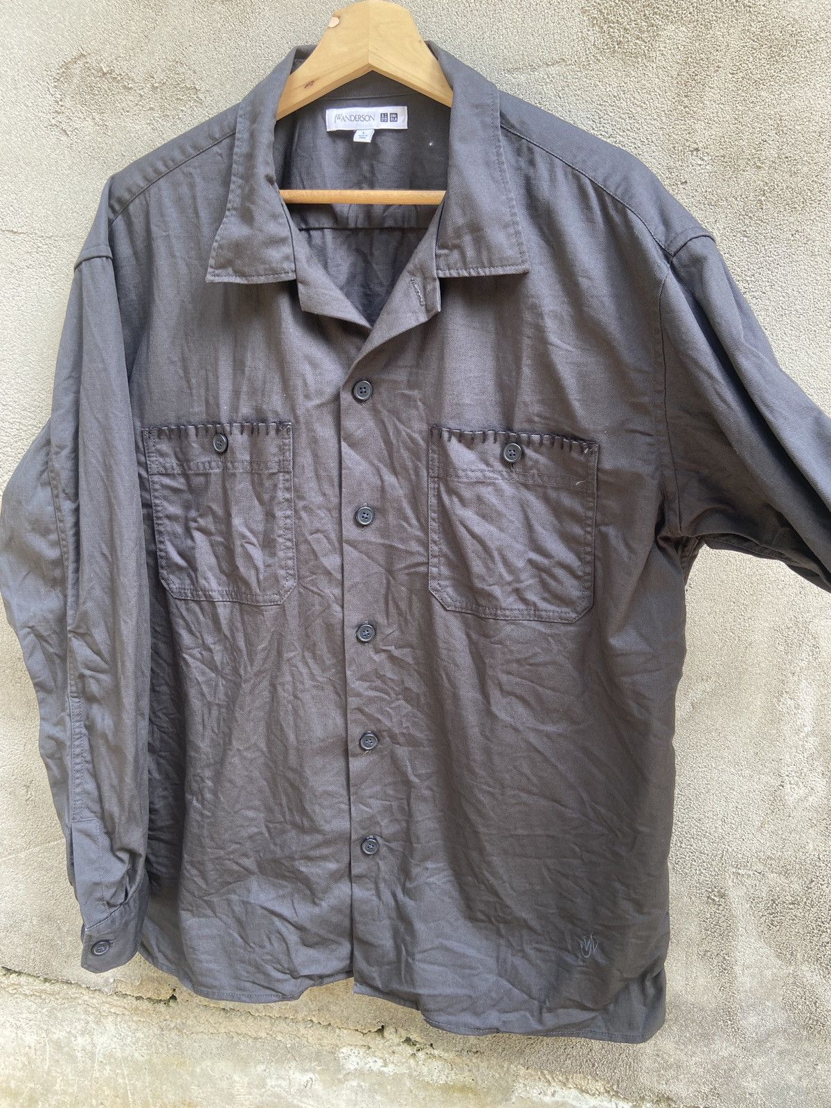 JW Anderson × Uniqlo Uniqlo x J.W. Anderson Button Up Shirt Size US L / EU 52-54 / 3 - 4 Thumbnail